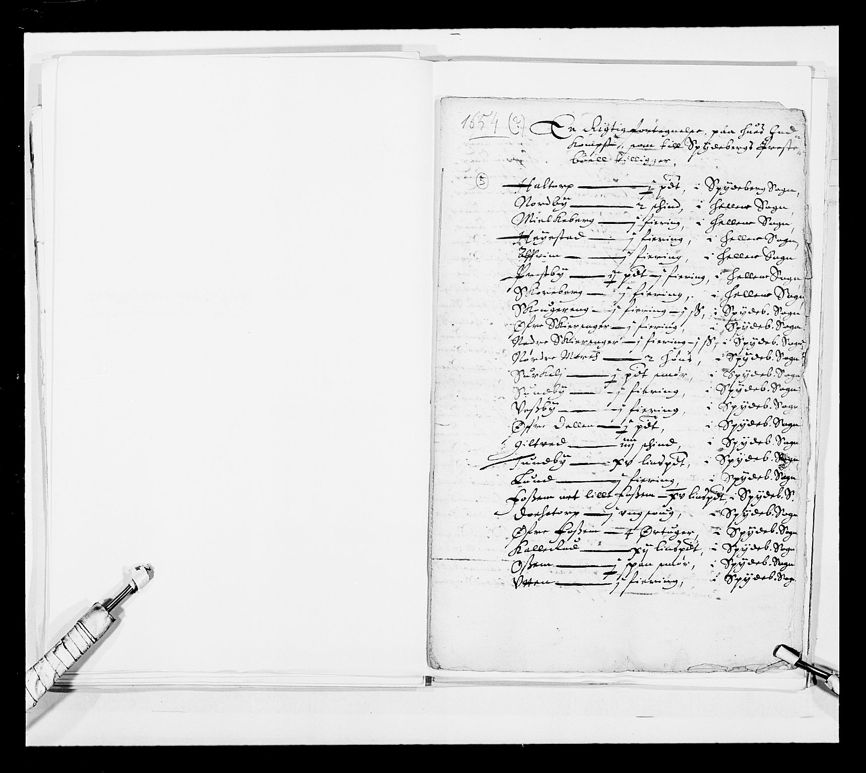 Stattholderembetet 1572-1771, AV/RA-EA-2870/Ek/L0030/0001: Jordebøker 1633-1658: / Kirke- og prestebolsgods i Akershus len, 1654, p. 229