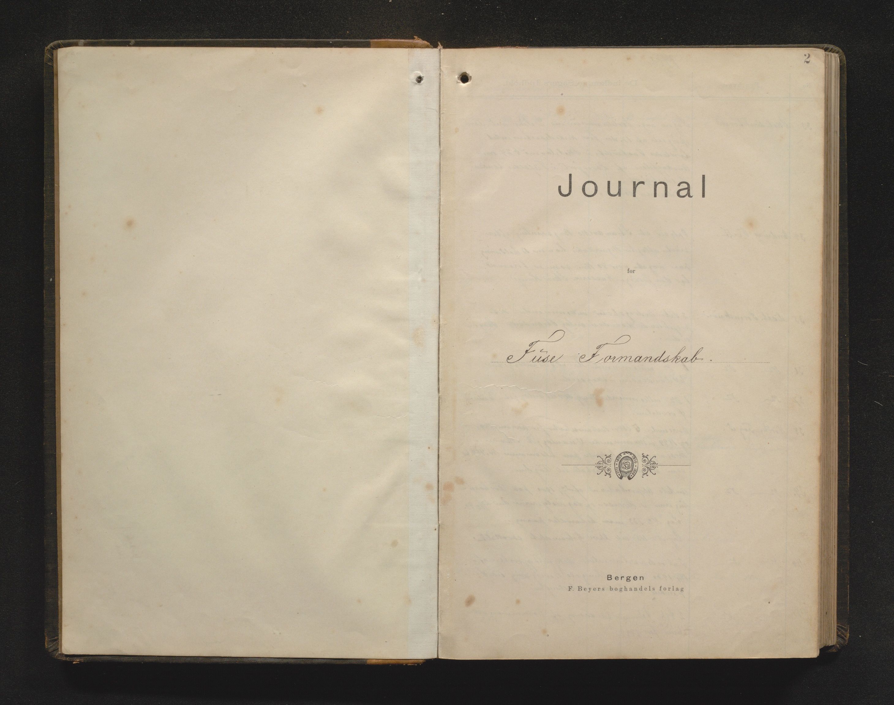 Fusa kommune. Formannskapet, IKAH/1241-021/C/Ca/L0003: Postjournal for formannskapet, 1900-1913