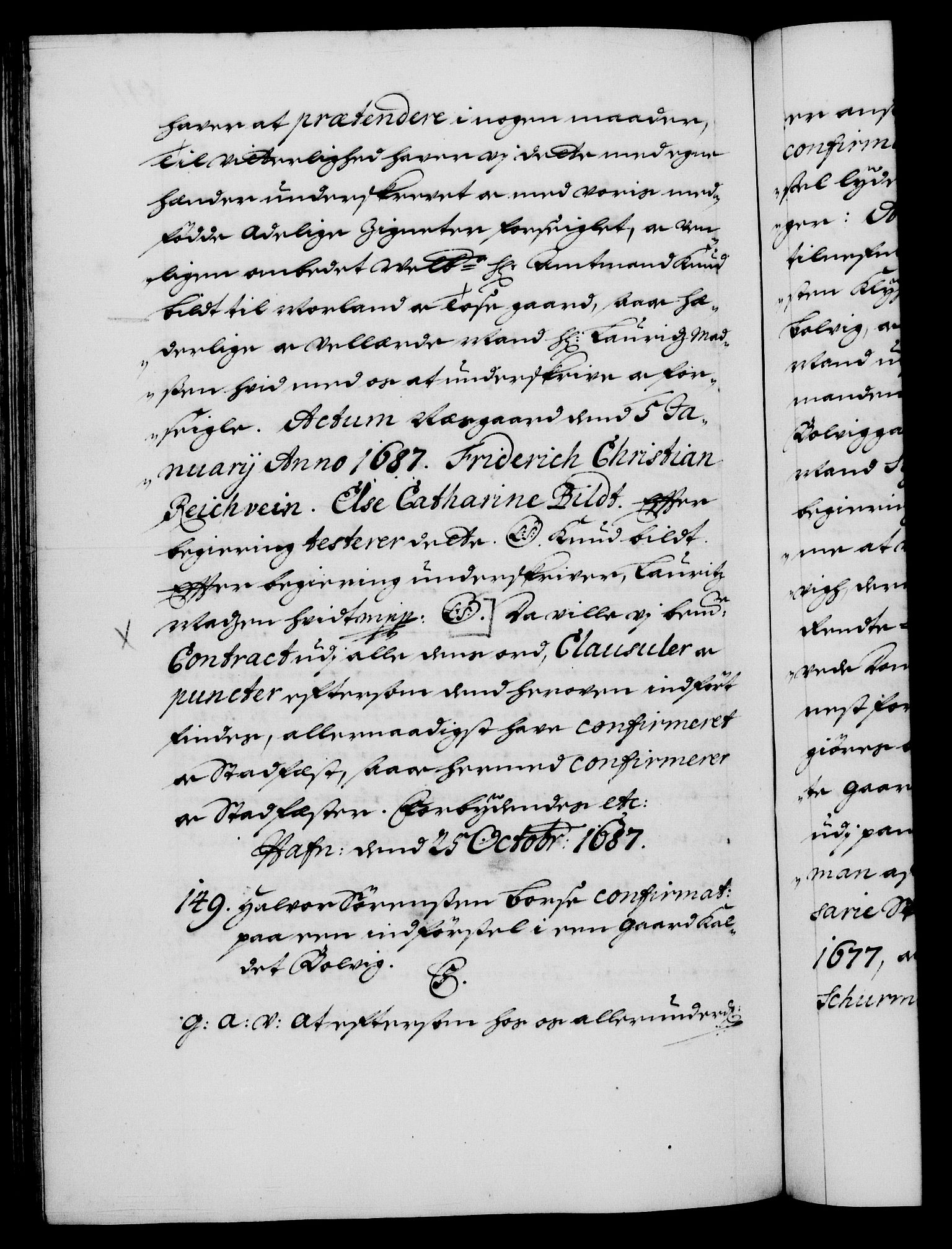 Danske Kanselli 1572-1799, AV/RA-EA-3023/F/Fc/Fca/Fcaa/L0014: Norske registre (mikrofilm), 1685-1687, p. 541b