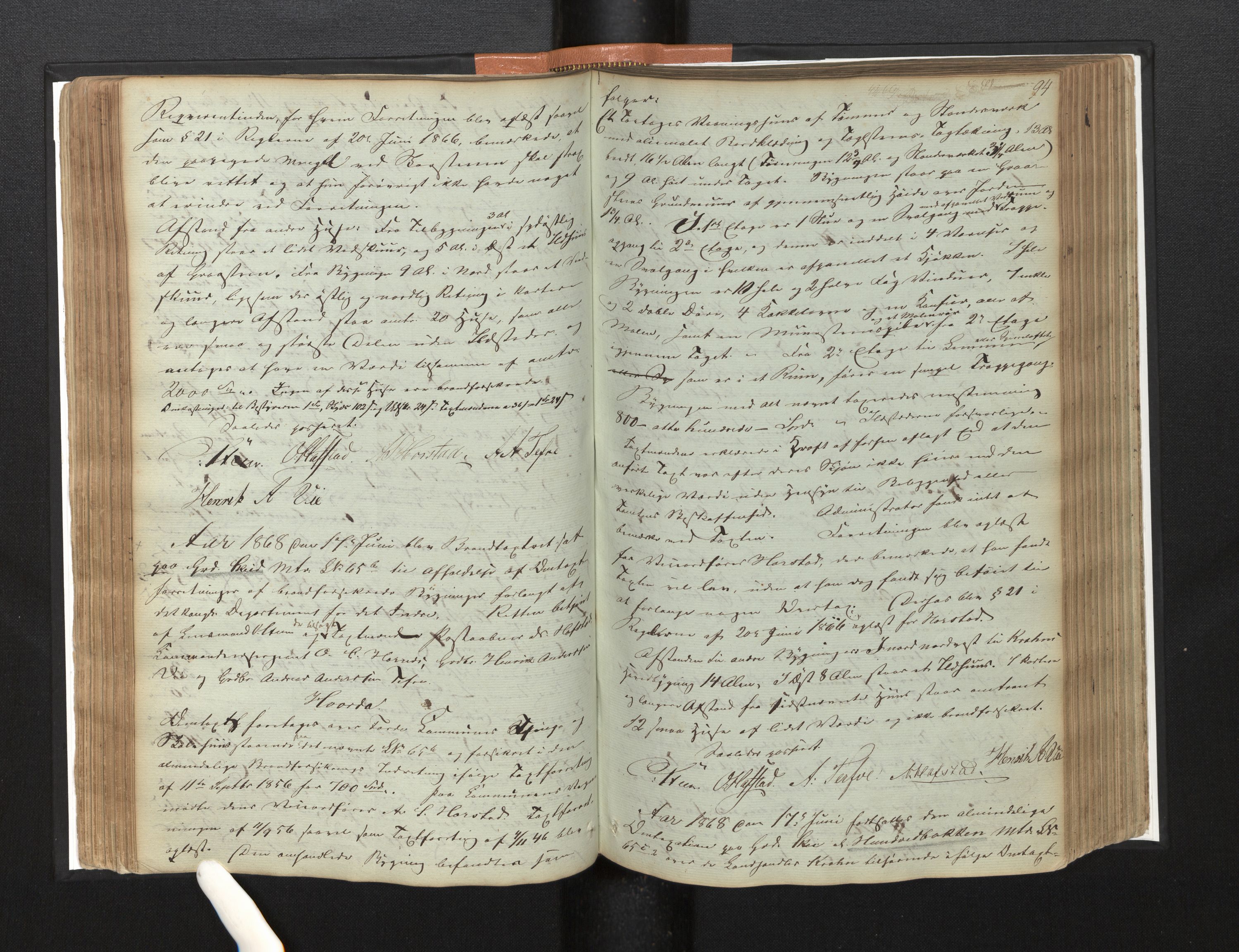 Lensmannen i Førde, AV/SAB-A-27401/0012/L0001: Branntakstprotokoll, 1846-1879, p. 93b-94a