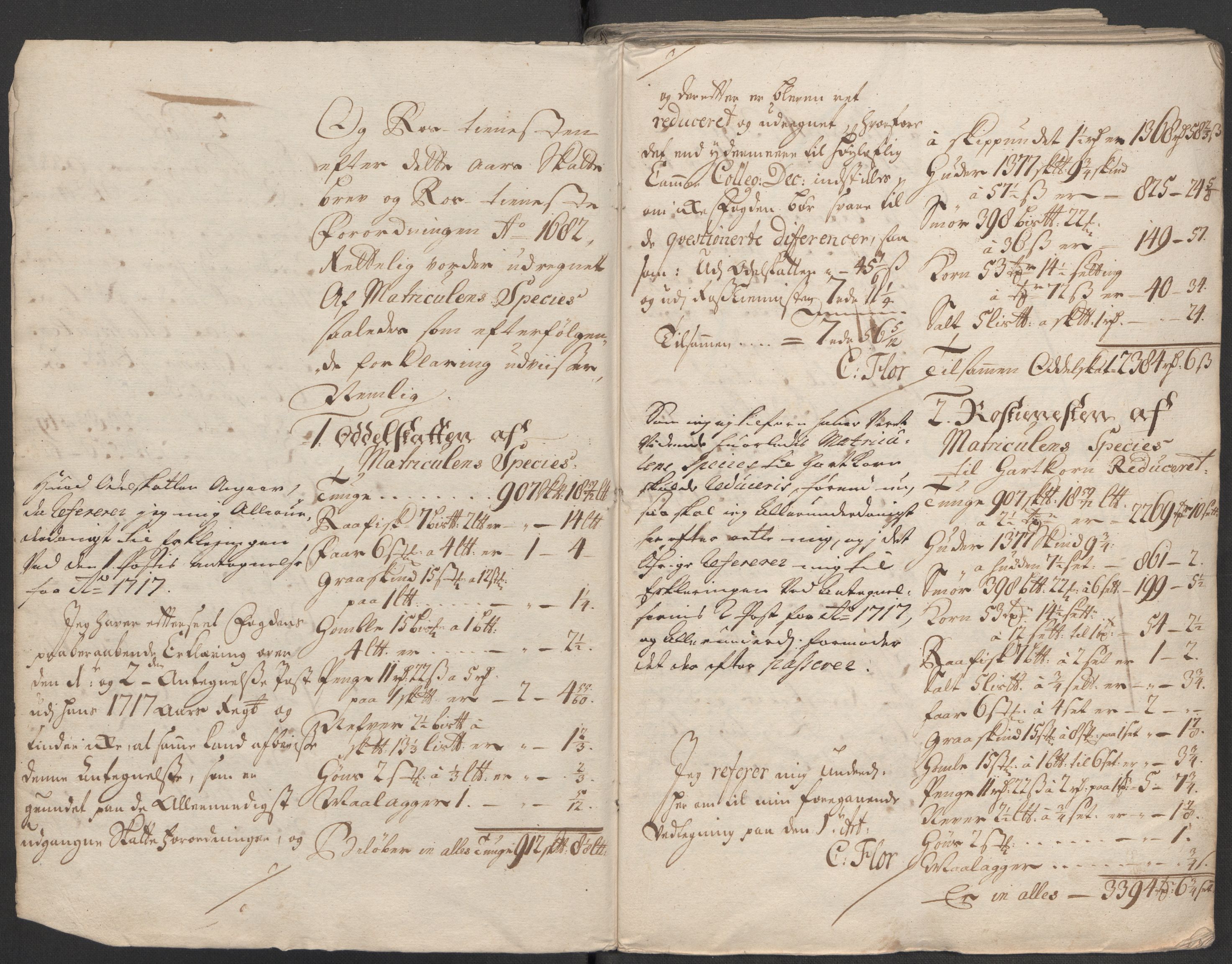 Rentekammeret inntil 1814, Reviderte regnskaper, Fogderegnskap, AV/RA-EA-4092/R18/L1320: Fogderegnskap Hadeland, Toten og Valdres, 1718, p. 255