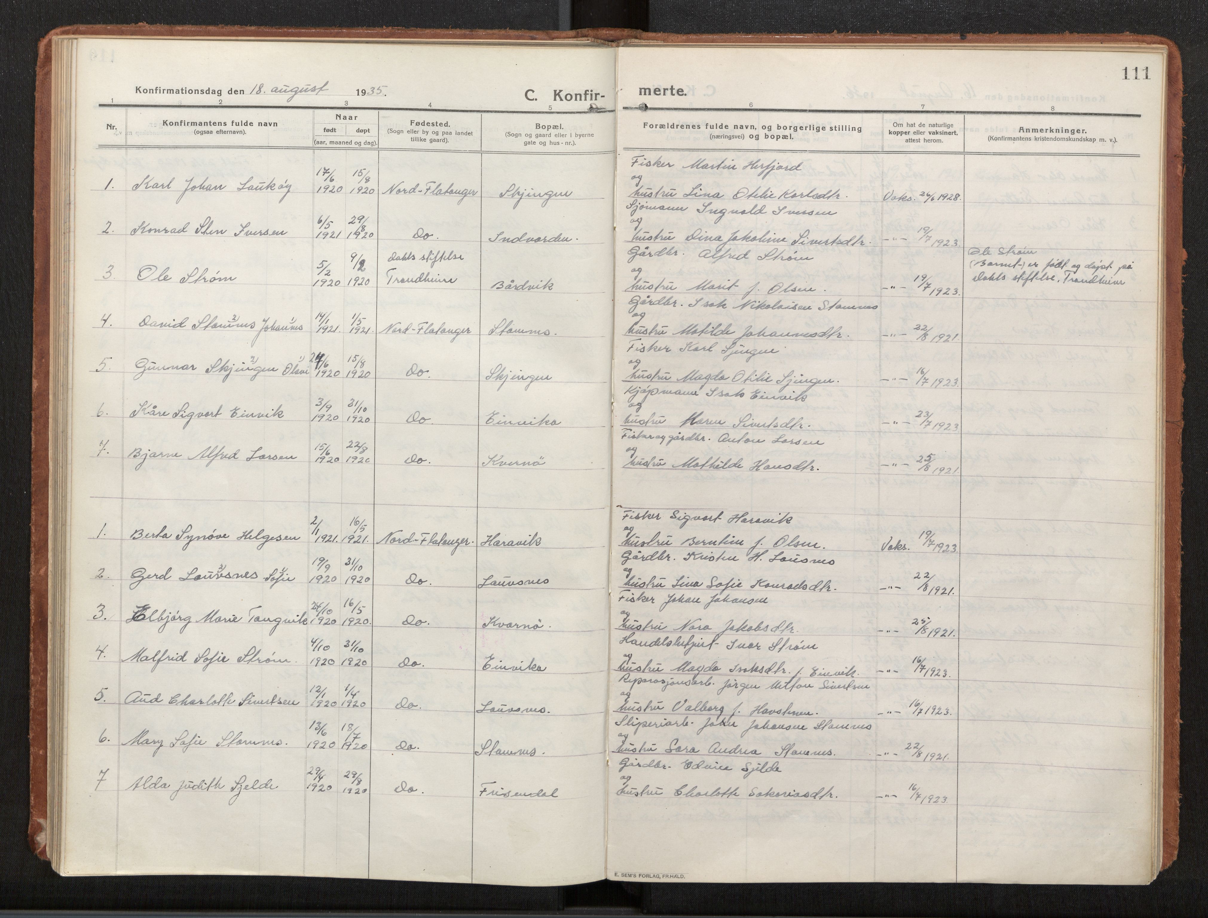 Ministerialprotokoller, klokkerbøker og fødselsregistre - Nord-Trøndelag, AV/SAT-A-1458/772/L0604: Parish register (official) no. 772A02, 1913-1937, p. 112