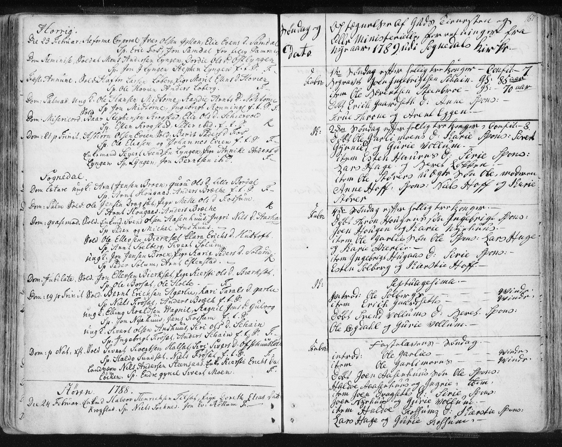 Ministerialprotokoller, klokkerbøker og fødselsregistre - Sør-Trøndelag, SAT/A-1456/687/L0991: Parish register (official) no. 687A02, 1747-1790, p. 167