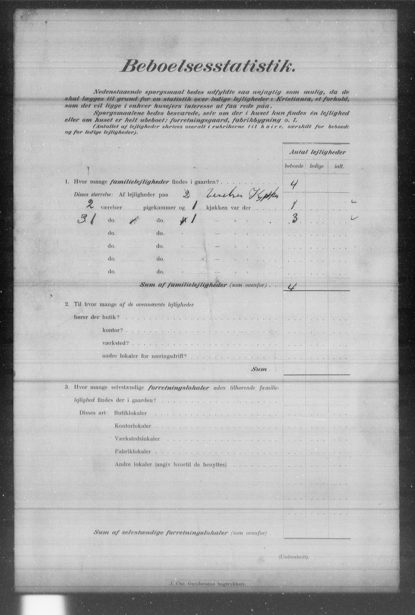 OBA, Municipal Census 1903 for Kristiania, 1903, p. 24849