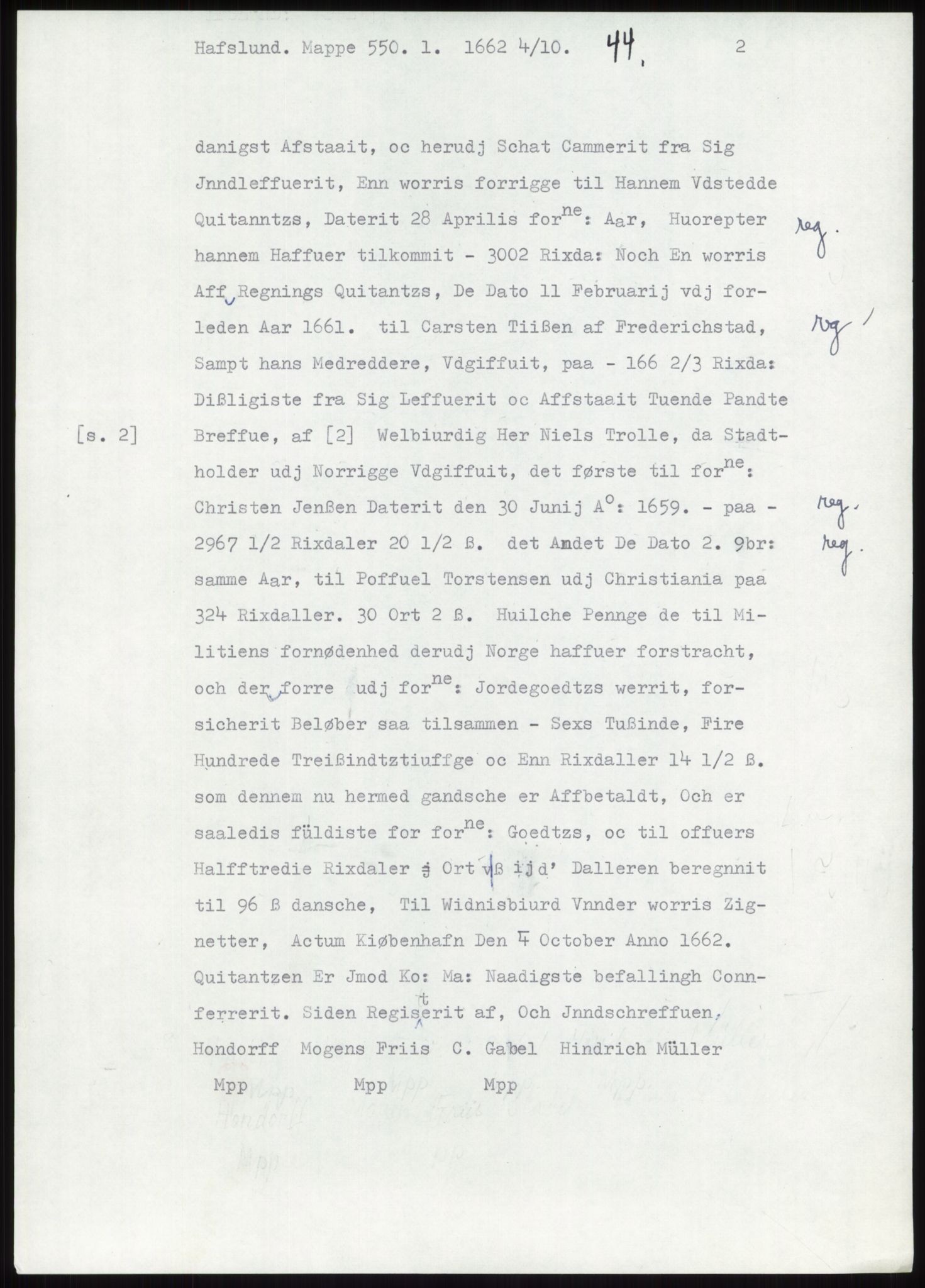 Samlinger til kildeutgivelse, Diplomavskriftsamlingen, RA/EA-4053/H/Ha, p. 286