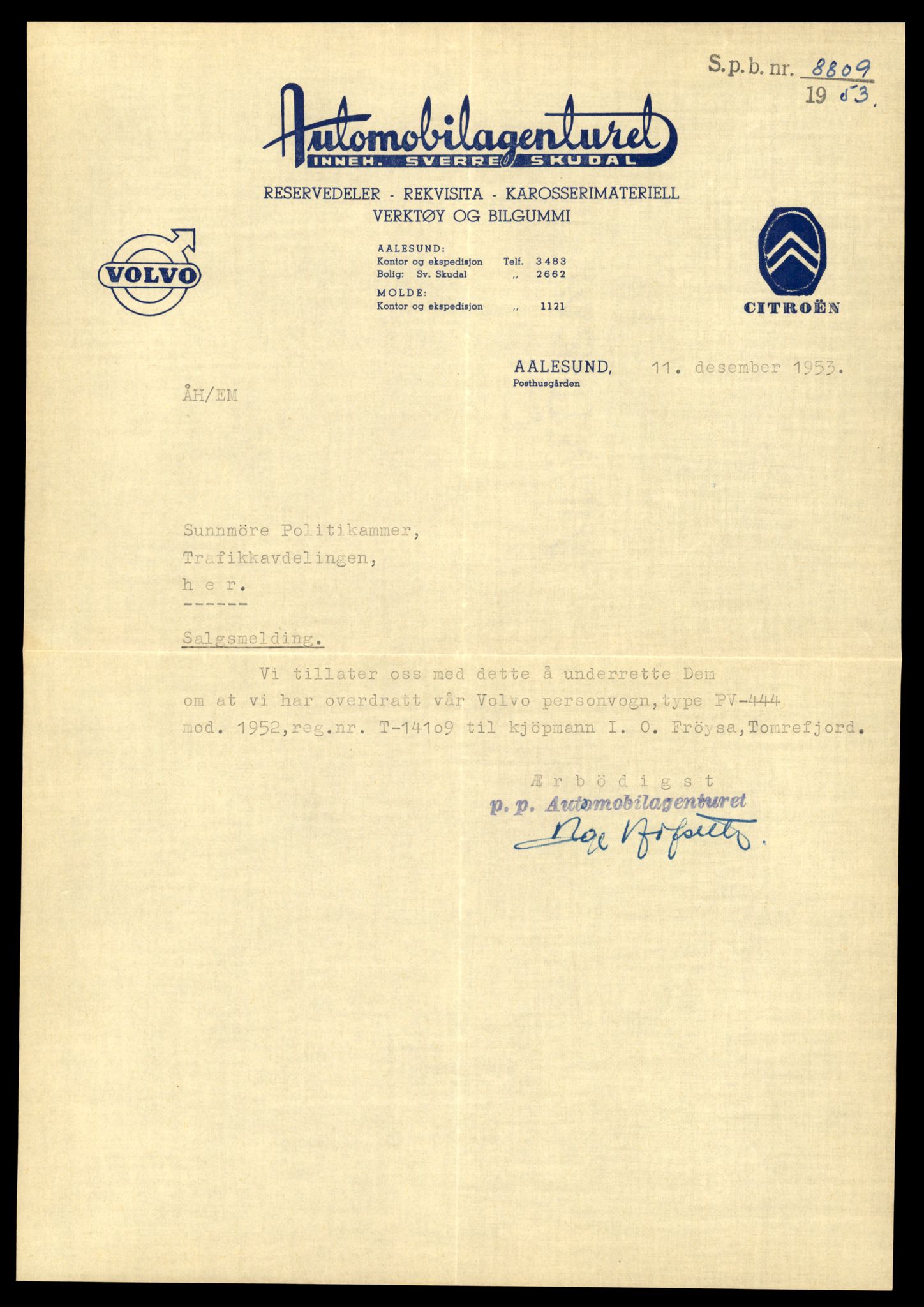 Møre og Romsdal vegkontor - Ålesund trafikkstasjon, AV/SAT-A-4099/F/Fe/L0043: Registreringskort for kjøretøy T 14080 - T 14204, 1927-1998, p. 759