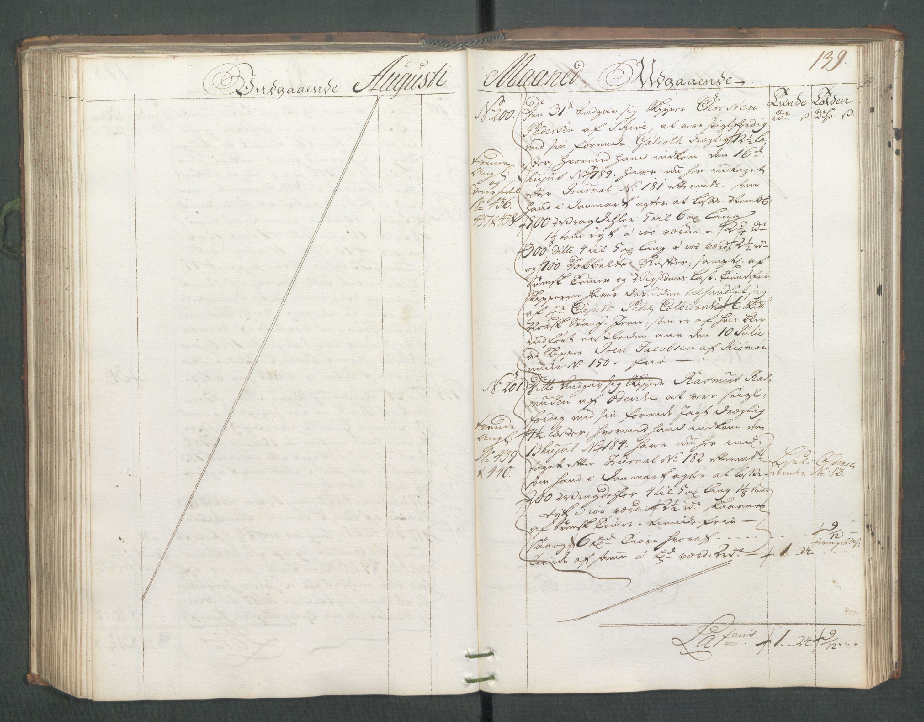 Generaltollkammeret, tollregnskaper, AV/RA-EA-5490/R01/L0006/0001: Tollregnskaper Fredrikshald / Hovedtollbok, 1731, p. 139