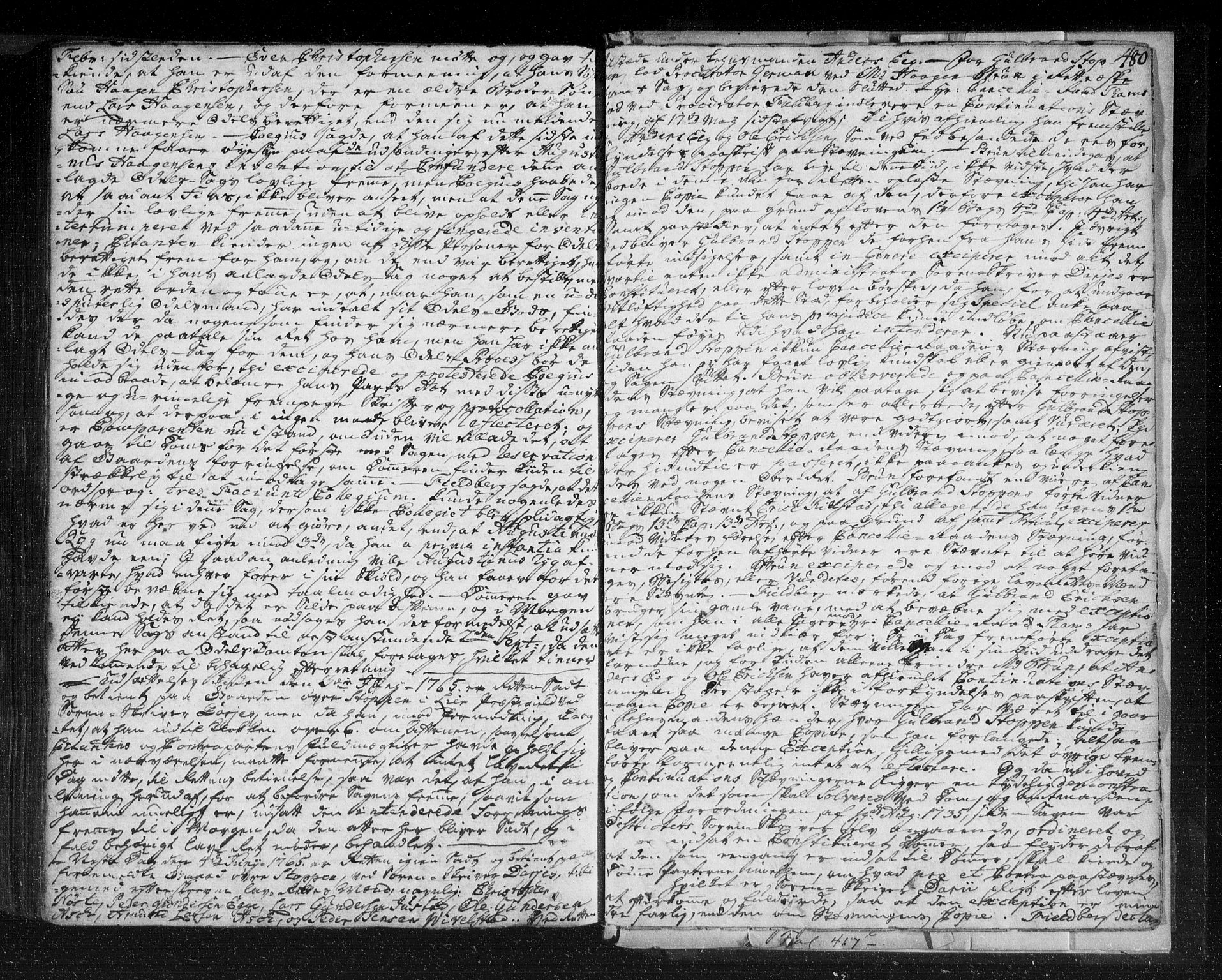 Eiker, Modum og Sigdal sorenskriveri, SAKO/A-123/F/Fa/Fab/L0007: Tingbok, 1761-1765, p. 480