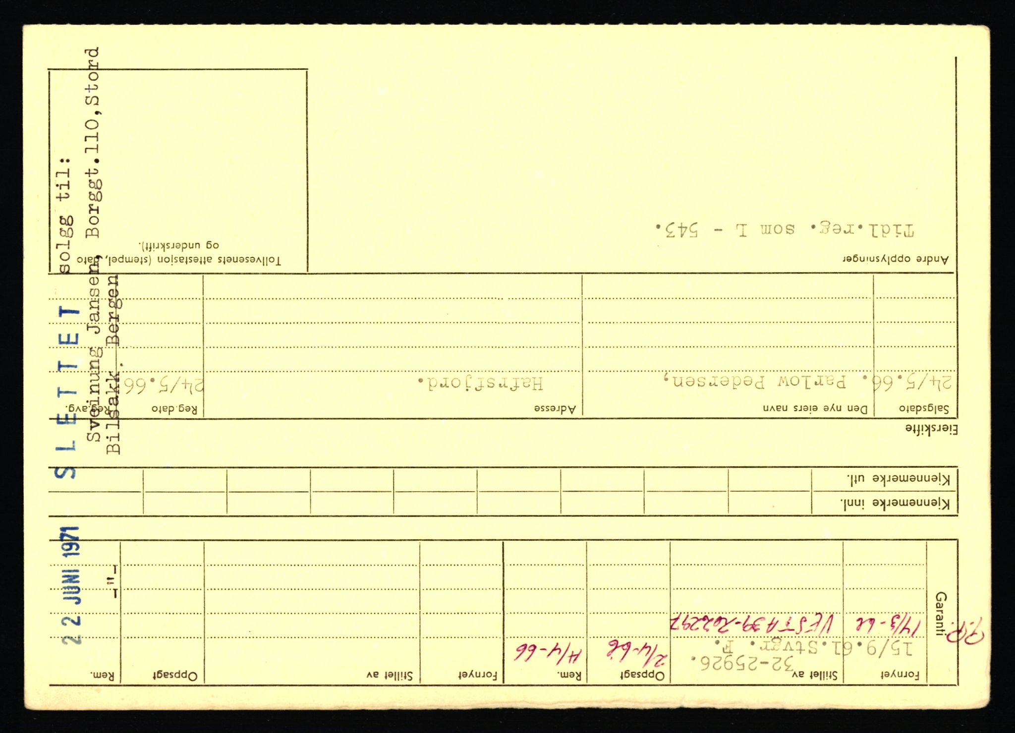 Stavanger trafikkstasjon, AV/SAST-A-101942/0/F/L0054: L-54200 - L-55699, 1930-1971, p. 1316