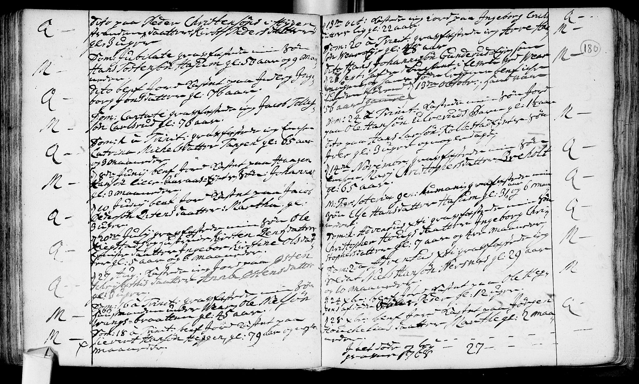 Røyken kirkebøker, AV/SAKO-A-241/F/Fa/L0002: Parish register (official) no. 2, 1731-1782, p. 180