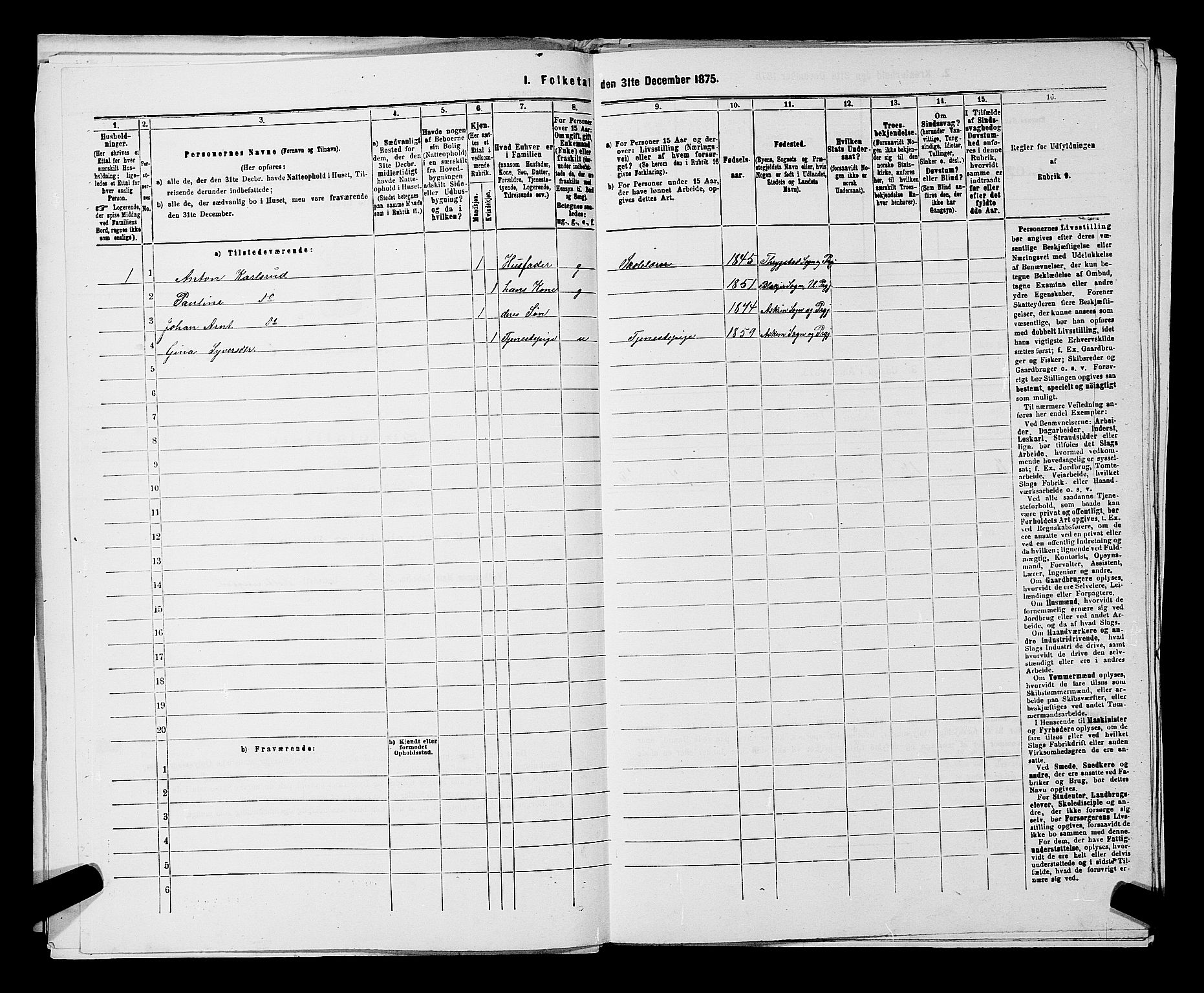 RA, 1875 census for 0124P Askim, 1875, p. 129