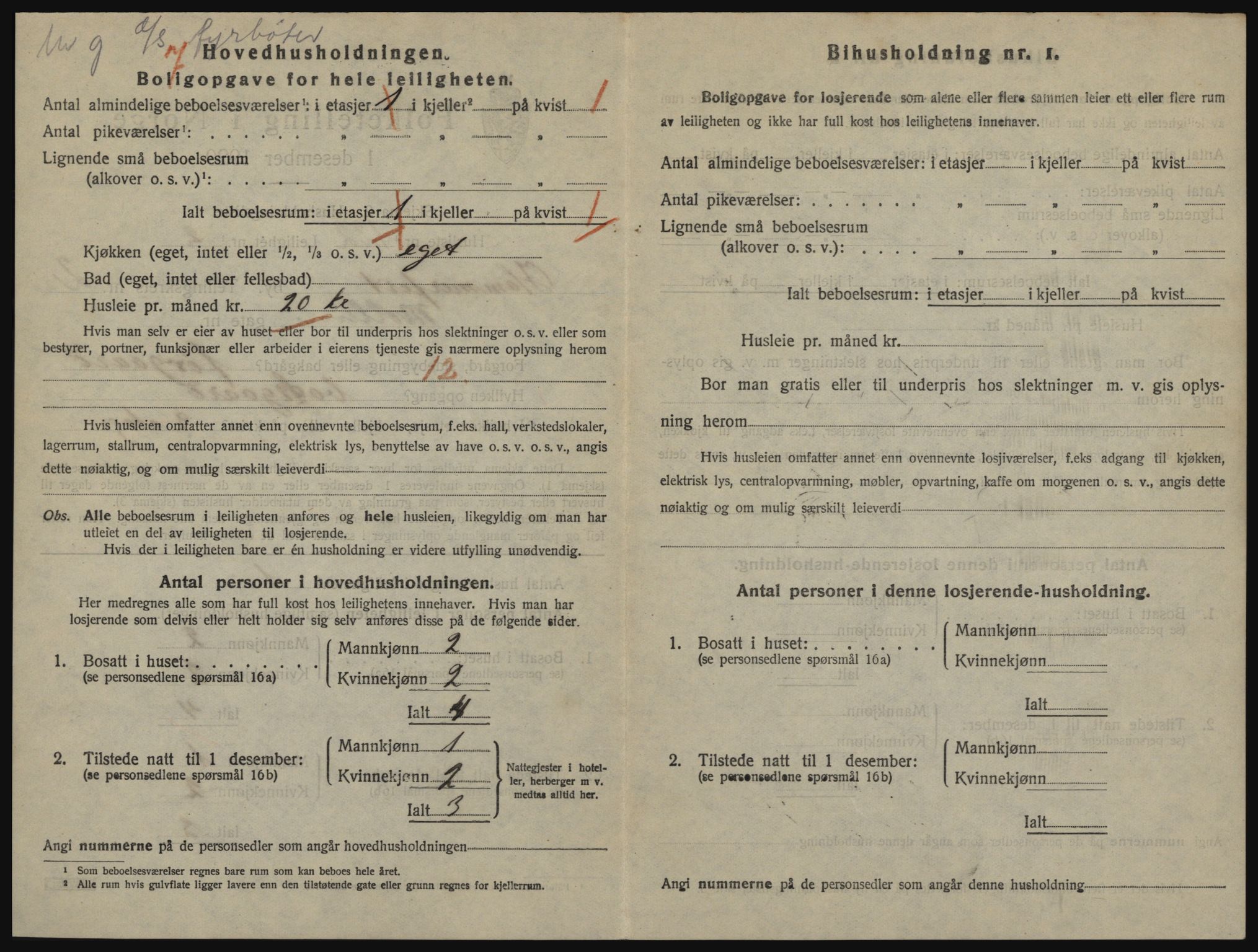 SATØ, 1920 census for Hammerfest, 1920, p. 2267