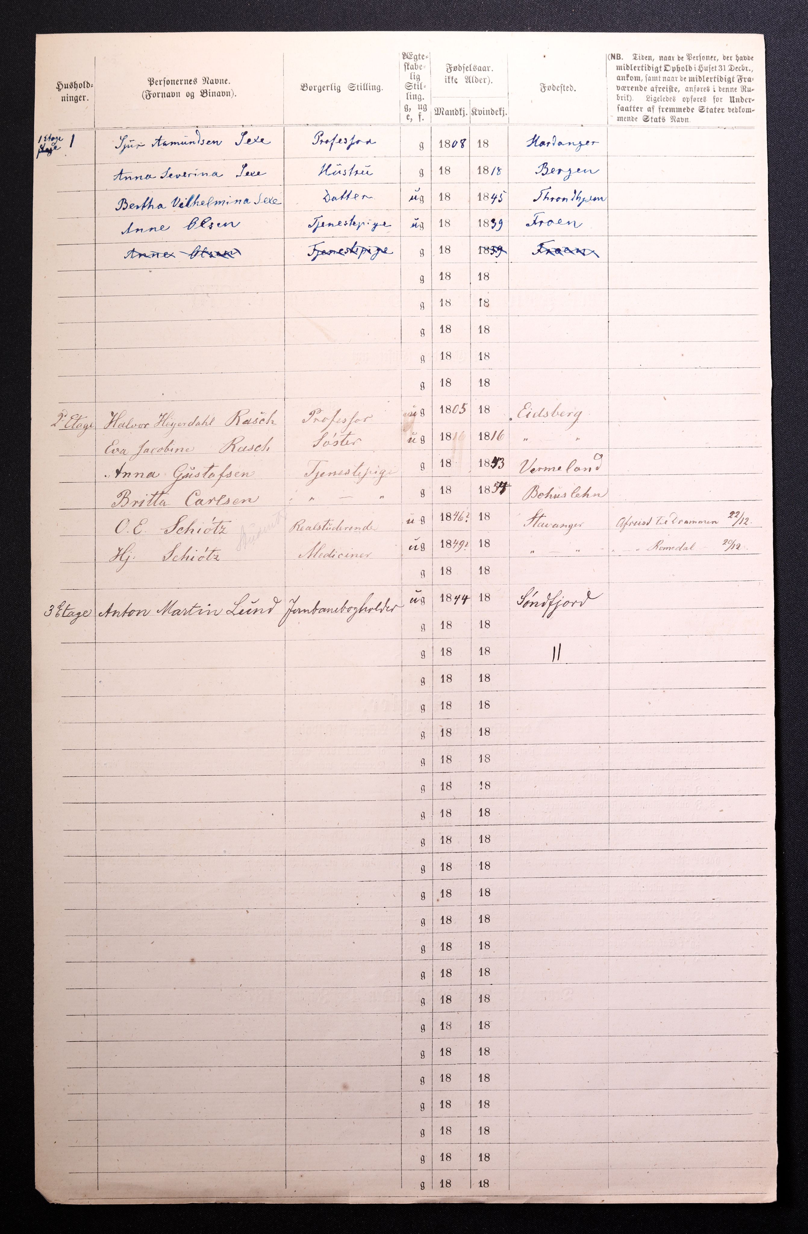 RA, 1870 census for 0301 Kristiania, 1870, p. 1555