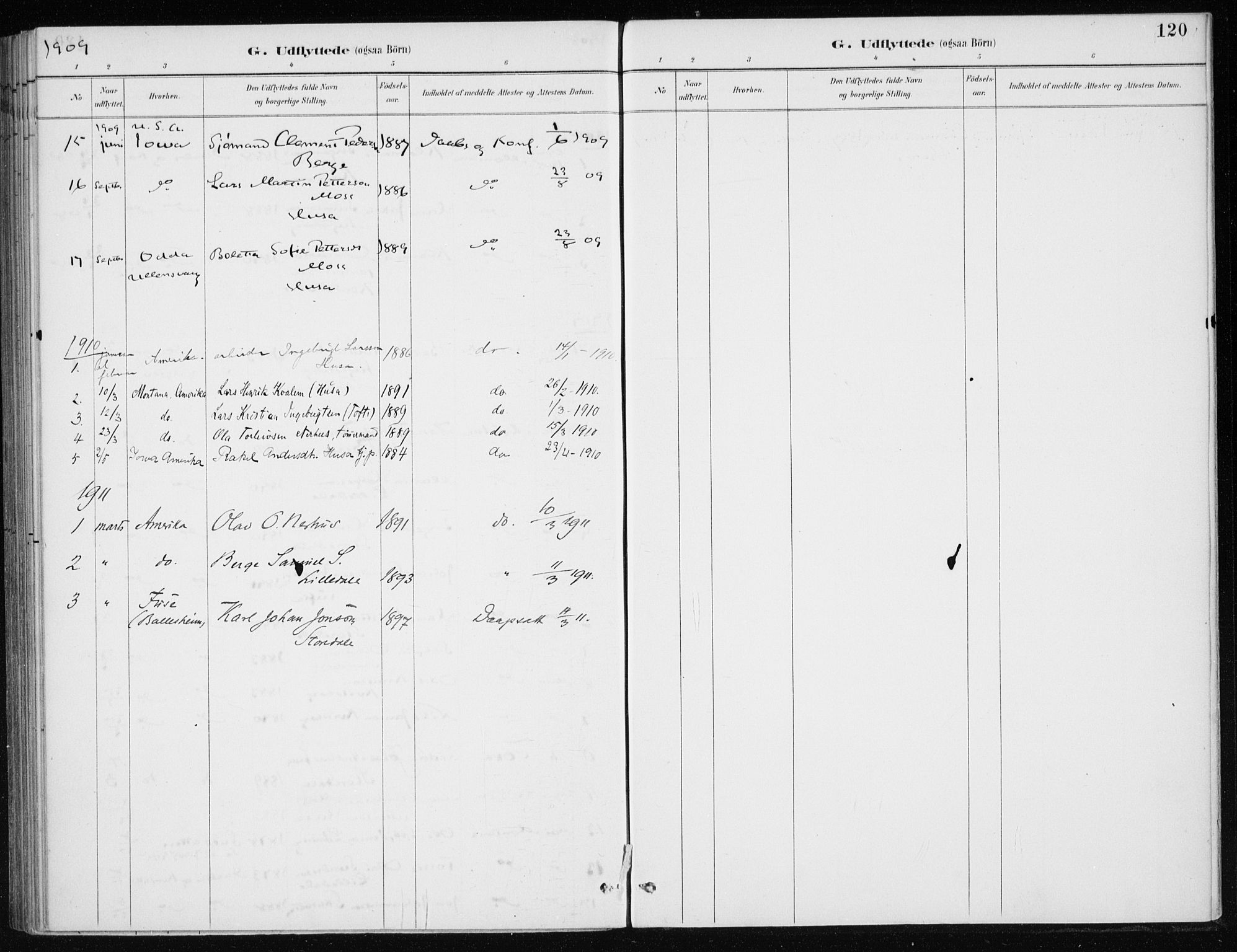 Kvinnherad sokneprestembete, SAB/A-76401/H/Haa: Parish register (official) no. E 1, 1887-1912, p. 120