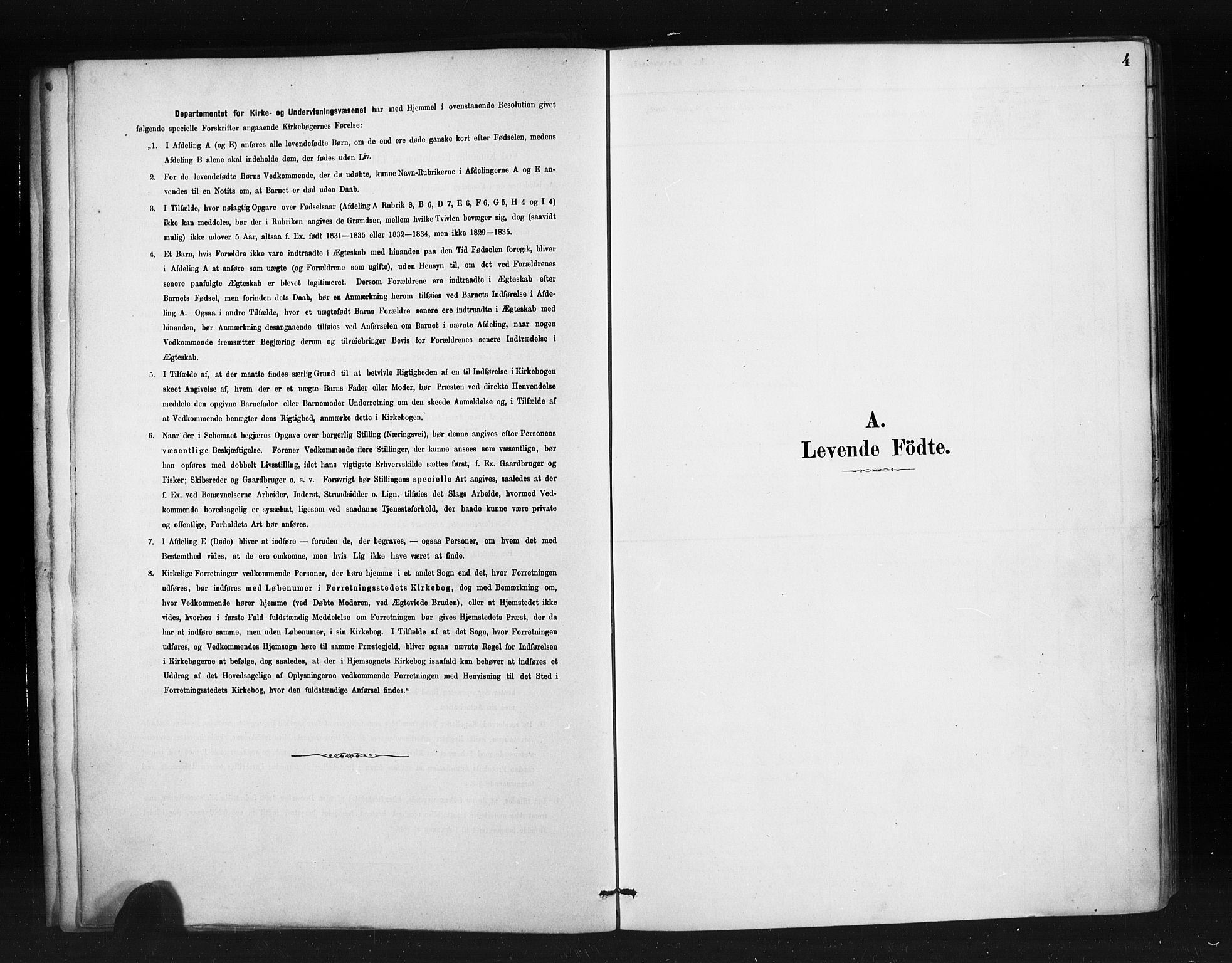 Ministerialprotokoller, klokkerbøker og fødselsregistre - Møre og Romsdal, SAT/A-1454/520/L0283: Parish register (official) no. 520A12, 1882-1898, p. 4
