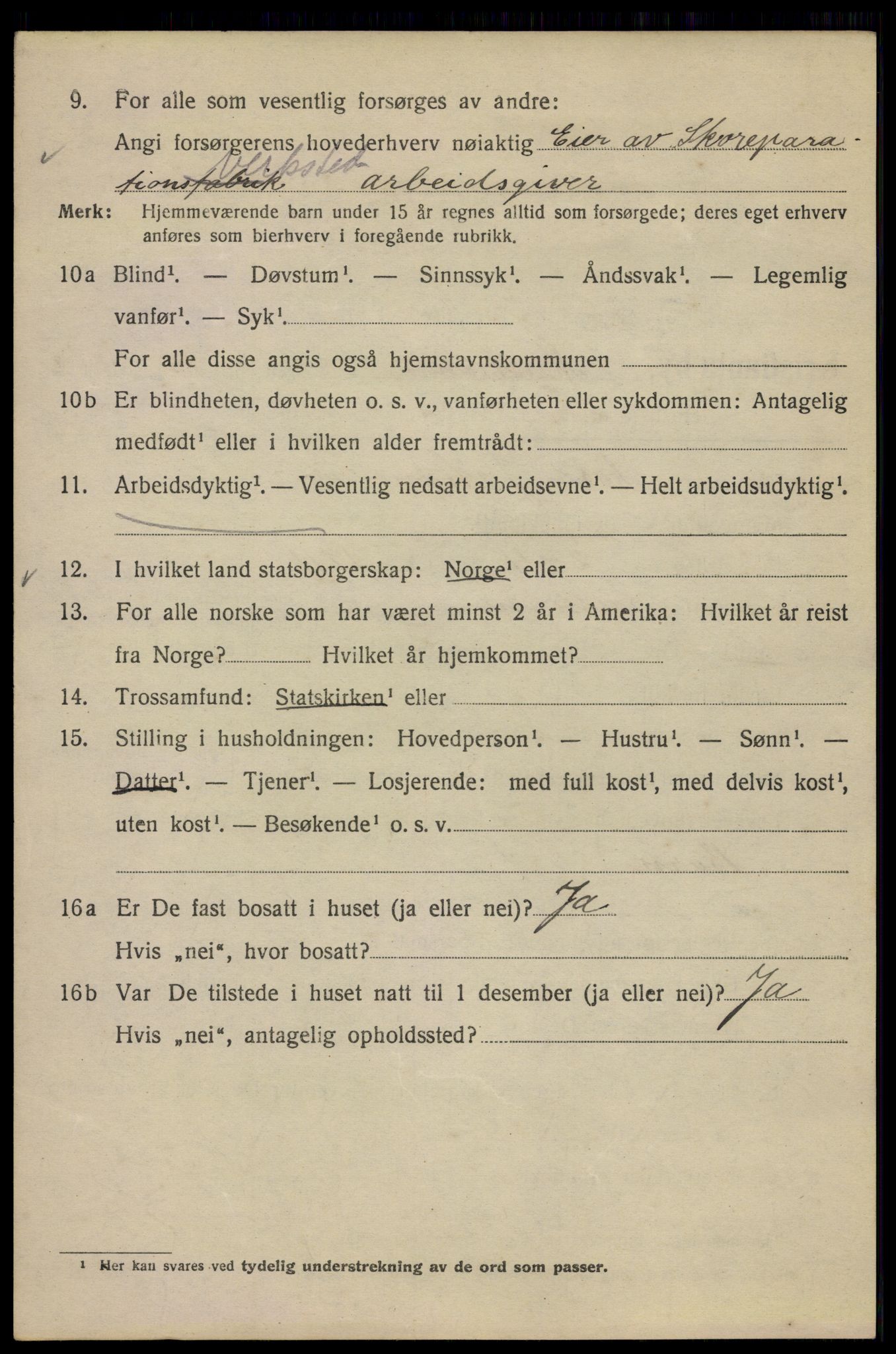 SAO, 1920 census for Kristiania, 1920, p. 392476