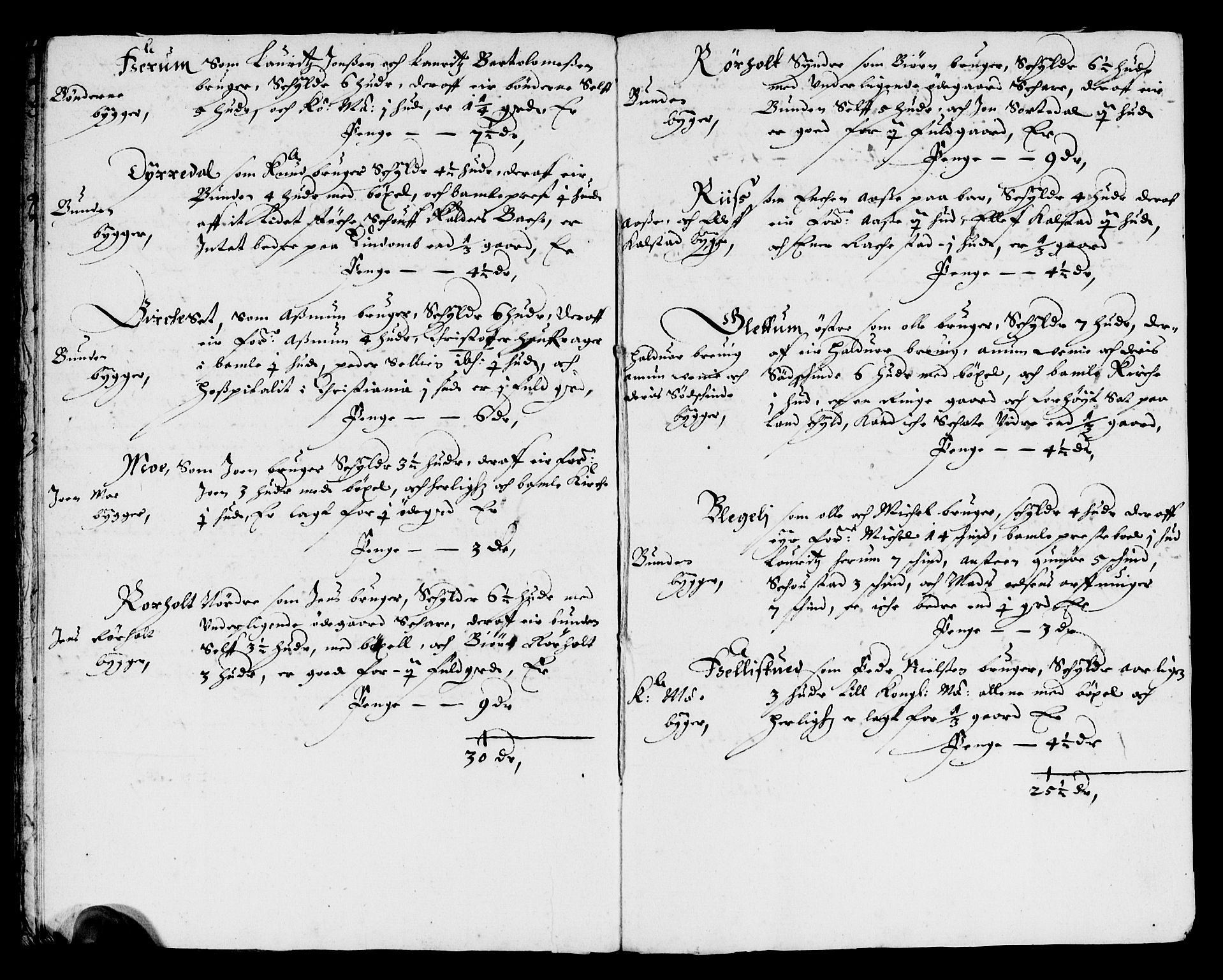 Rentekammeret inntil 1814, Reviderte regnskaper, Lensregnskaper, AV/RA-EA-5023/R/Rb/Rbp/L0035: Bratsberg len, 1648-1650