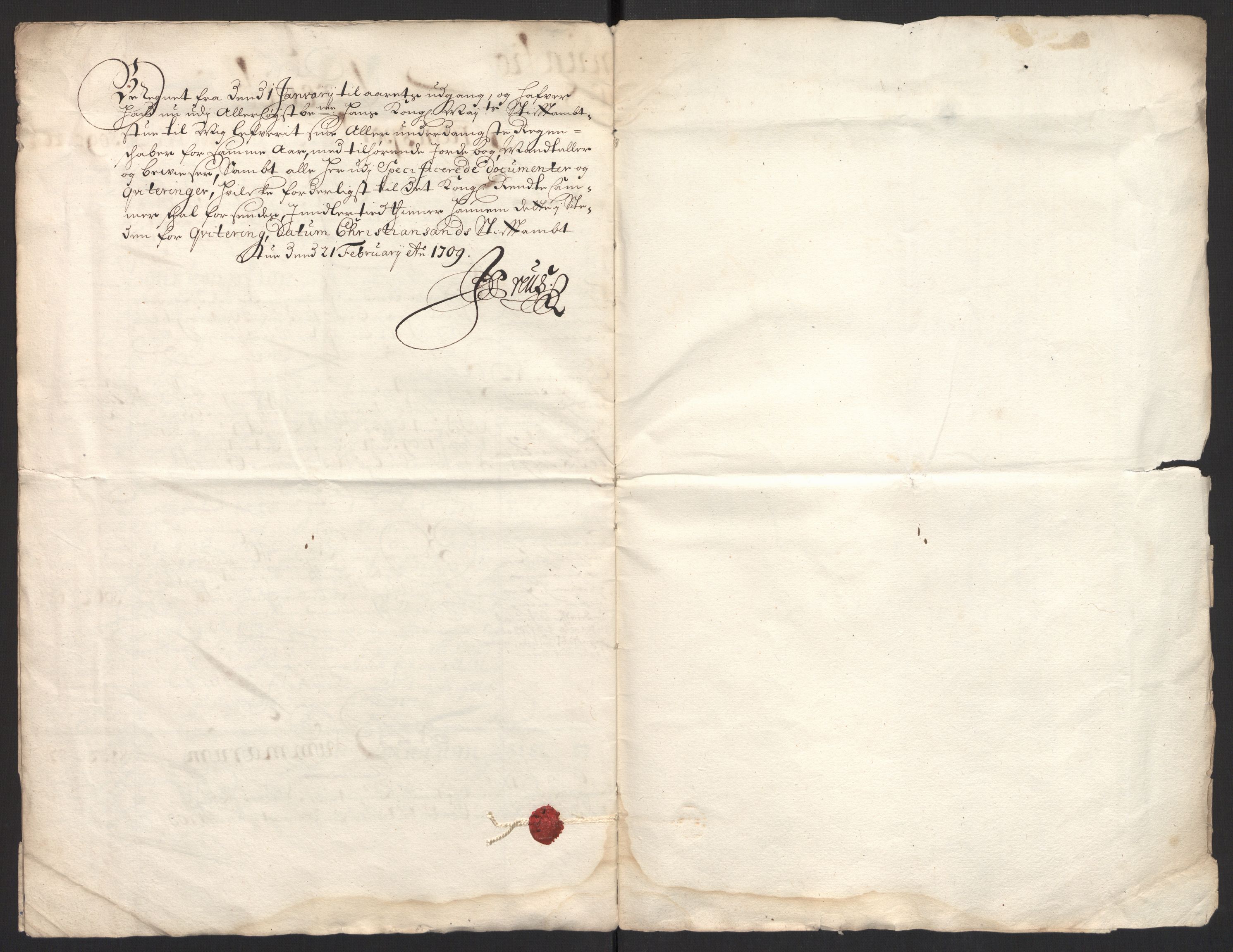 Rentekammeret inntil 1814, Reviderte regnskaper, Fogderegnskap, AV/RA-EA-4092/R39/L2318: Fogderegnskap Nedenes, 1706-1709, p. 245