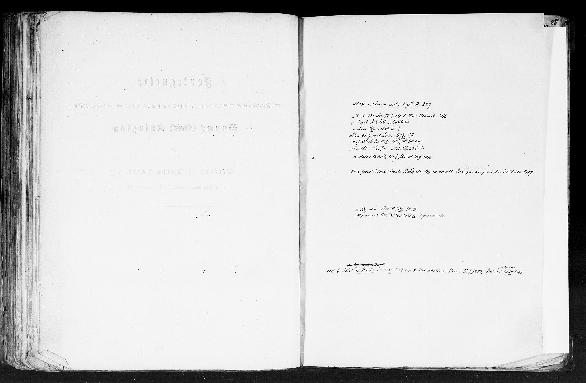 Rygh, AV/RA-PA-0034/F/Fb/L0014: Matrikkelen for 1838 - Søndre Trondhjems amt (Sør-Trøndelag fylke), 1838, p. 84b