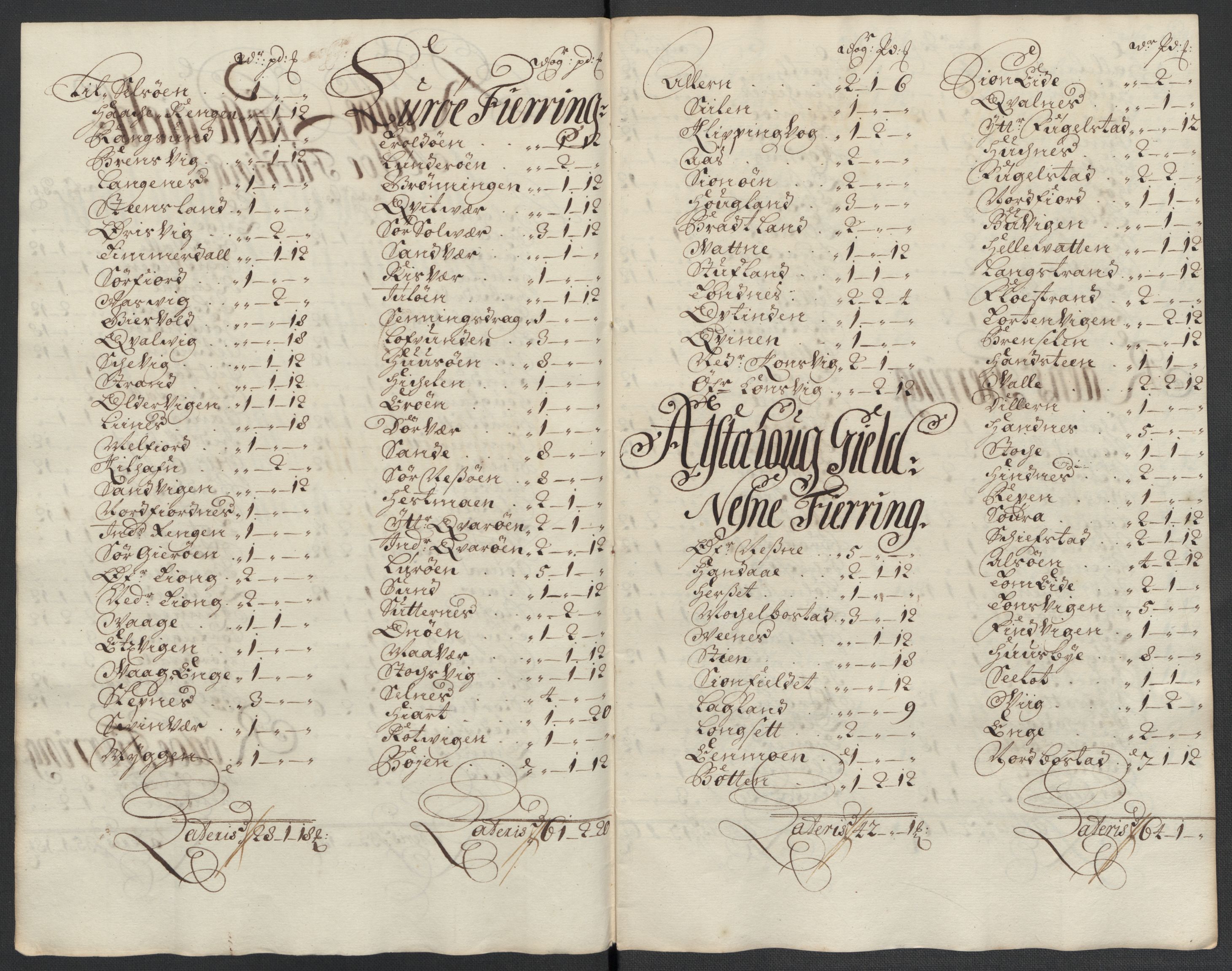 Rentekammeret inntil 1814, Reviderte regnskaper, Fogderegnskap, AV/RA-EA-4092/R65/L4510: Fogderegnskap Helgeland, 1708-1709, p. 95