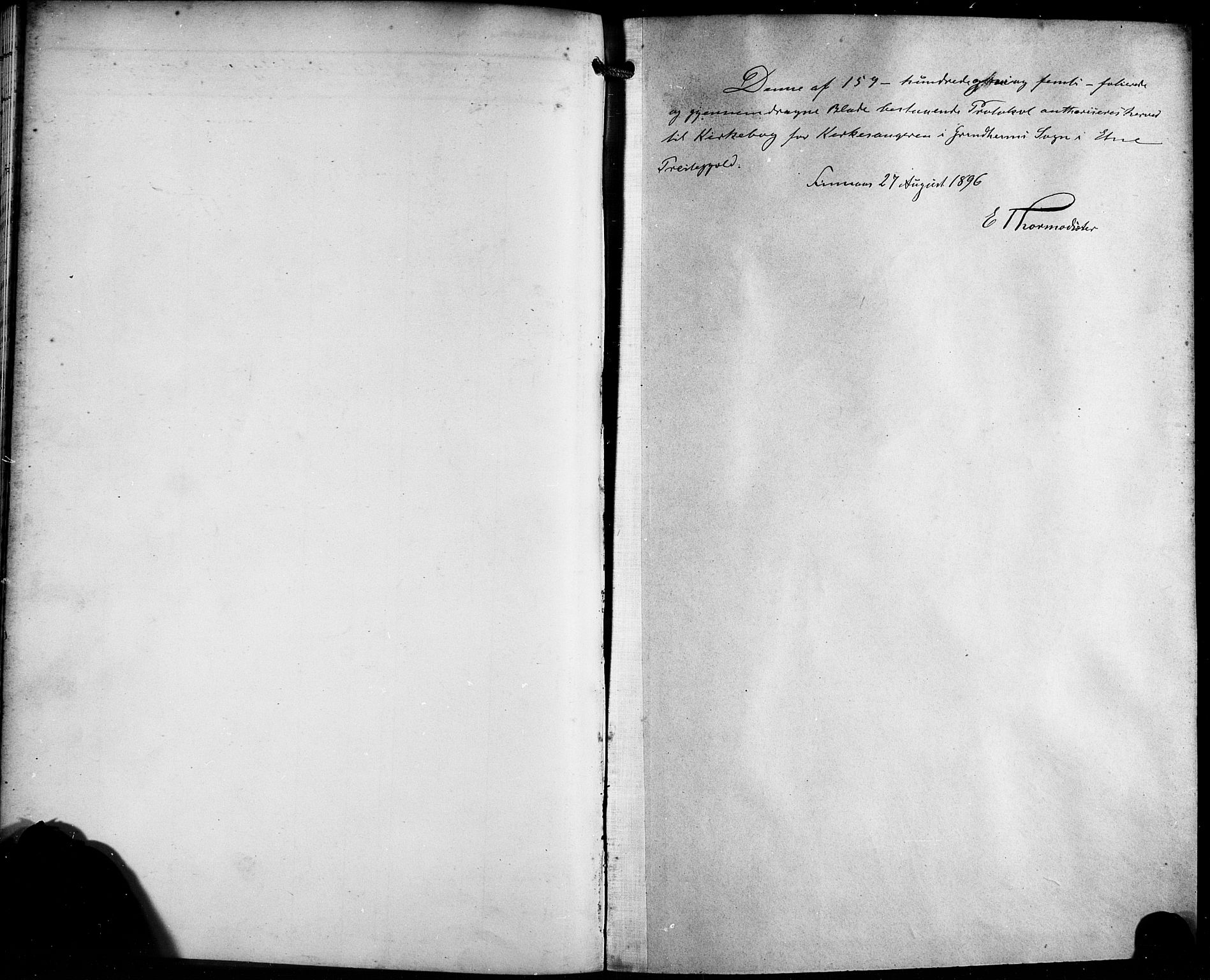 Etne sokneprestembete, AV/SAB-A-75001/H/Hab: Parish register (copy) no. C 5, 1896-1920