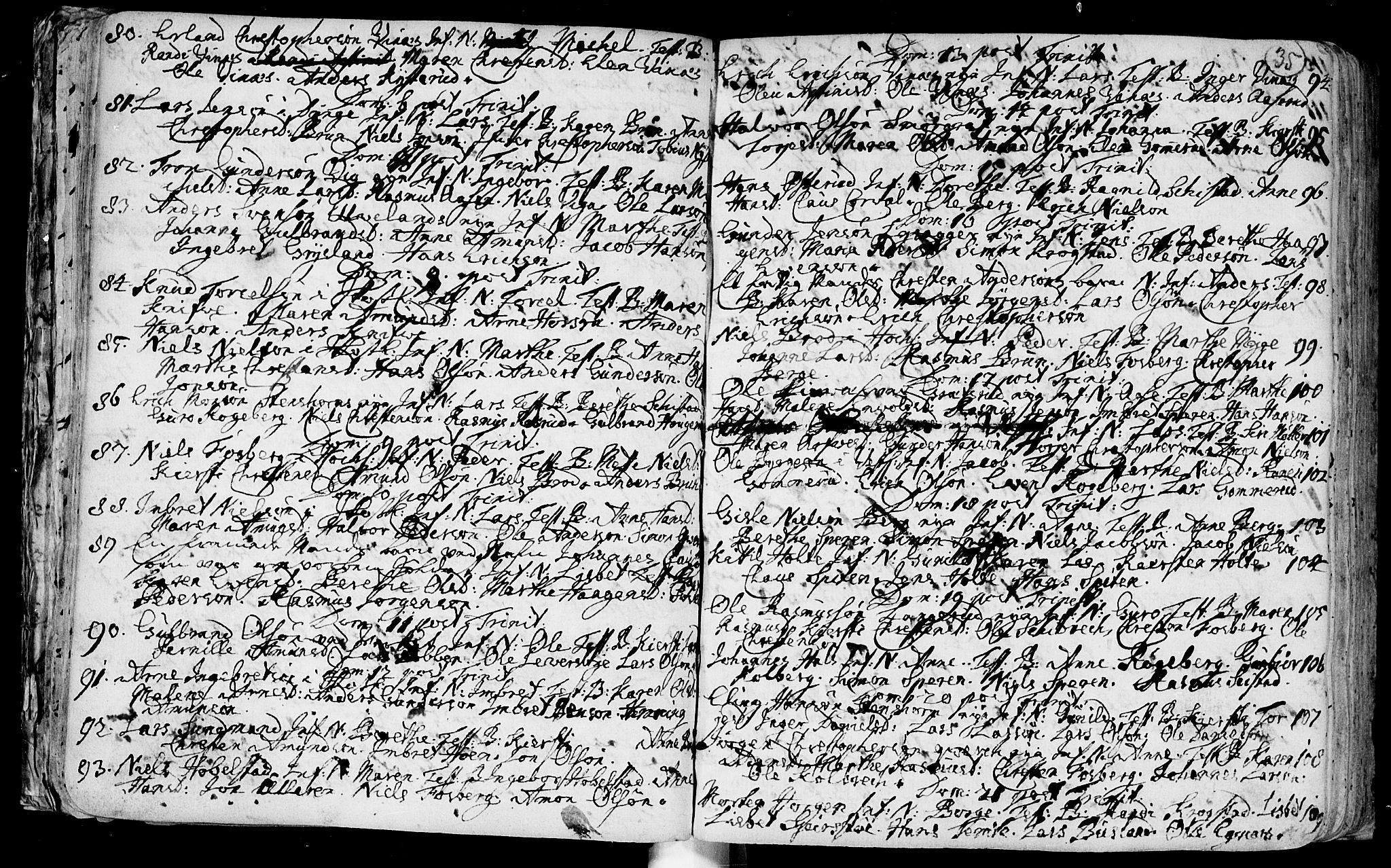 Eiker kirkebøker, AV/SAKO-A-4/F/Fa/L0003: Parish register (official) no. I 3, 1724-1753, p. 35