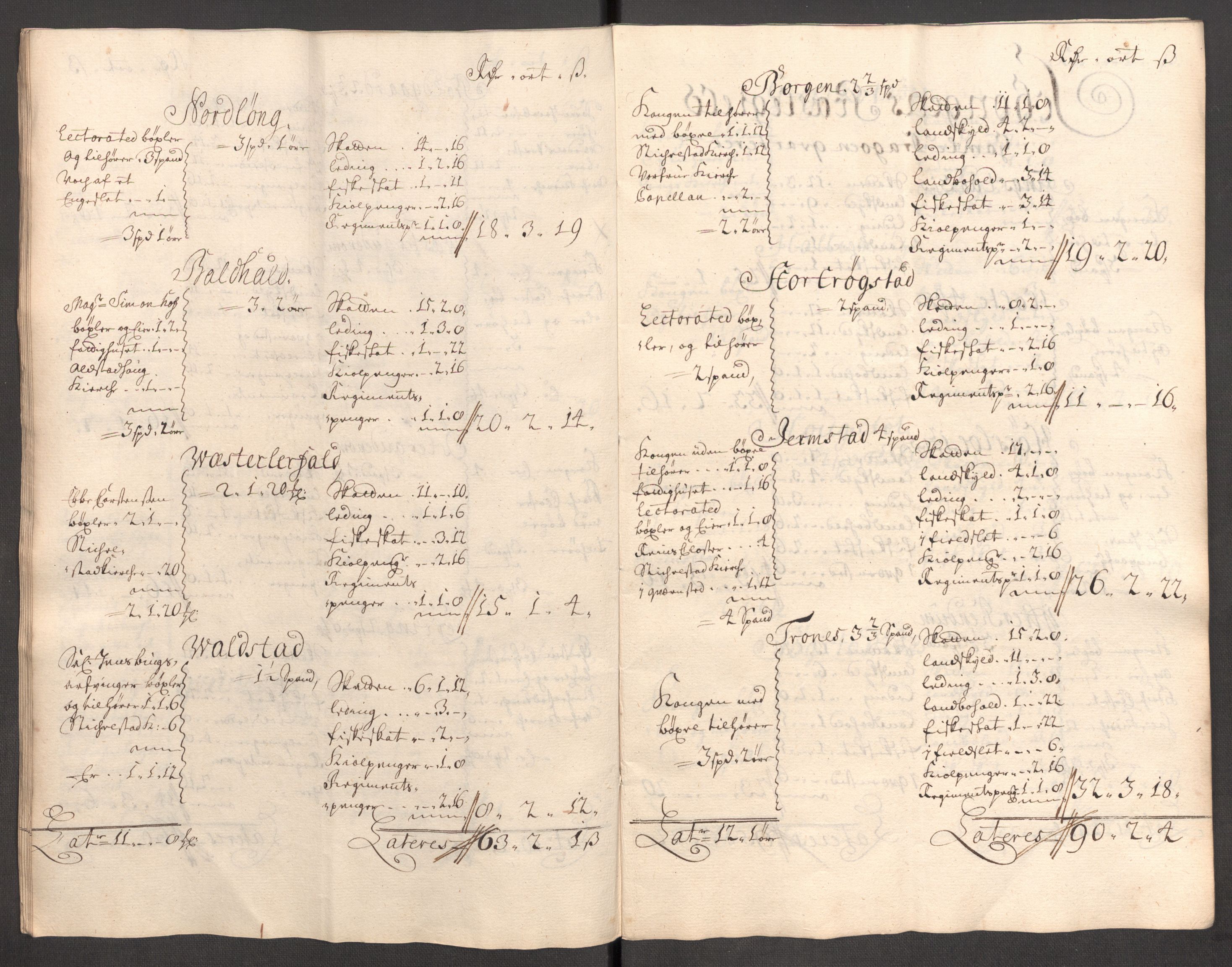 Rentekammeret inntil 1814, Reviderte regnskaper, Fogderegnskap, AV/RA-EA-4092/R62/L4196: Fogderegnskap Stjørdal og Verdal, 1705-1706, p. 528