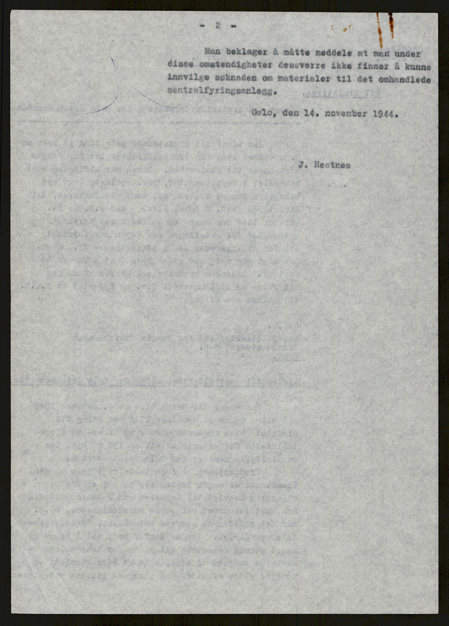 Direktoratet for industriforsyning, Sekretariatet, AV/RA-S-4153/D/Df/L0055: 9. Metallkontoret, 1940-1945, p. 76