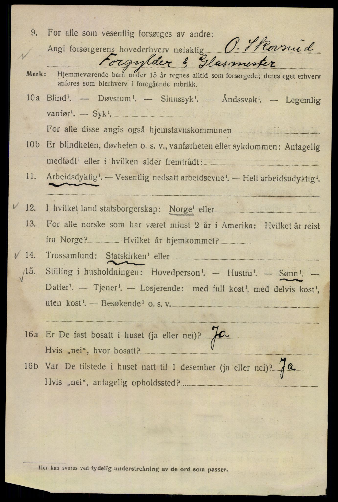 SAO, 1920 census for Kristiania, 1920, p. 250142