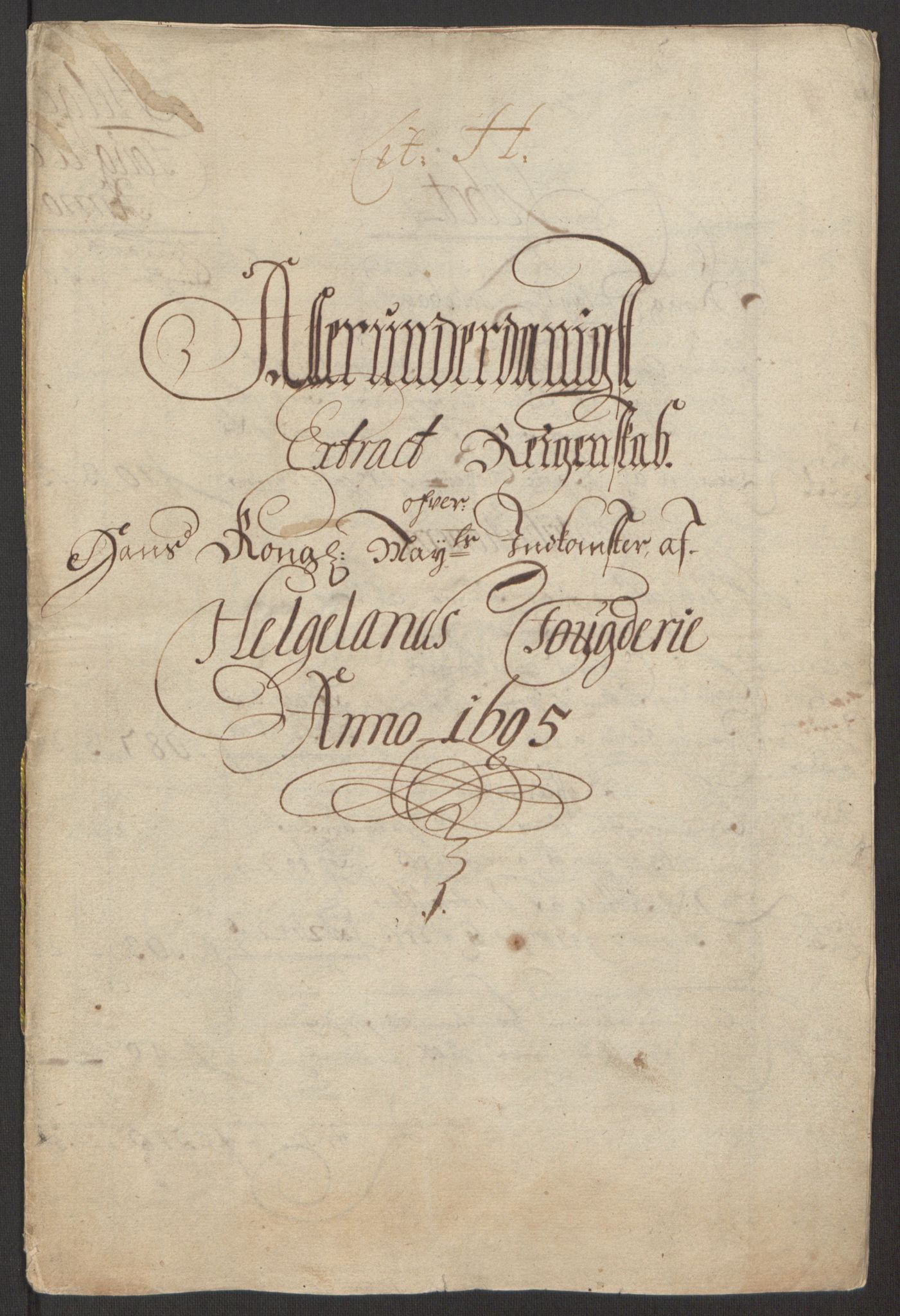 Rentekammeret inntil 1814, Reviderte regnskaper, Fogderegnskap, RA/EA-4092/R65/L4505: Fogderegnskap Helgeland, 1693-1696, p. 271