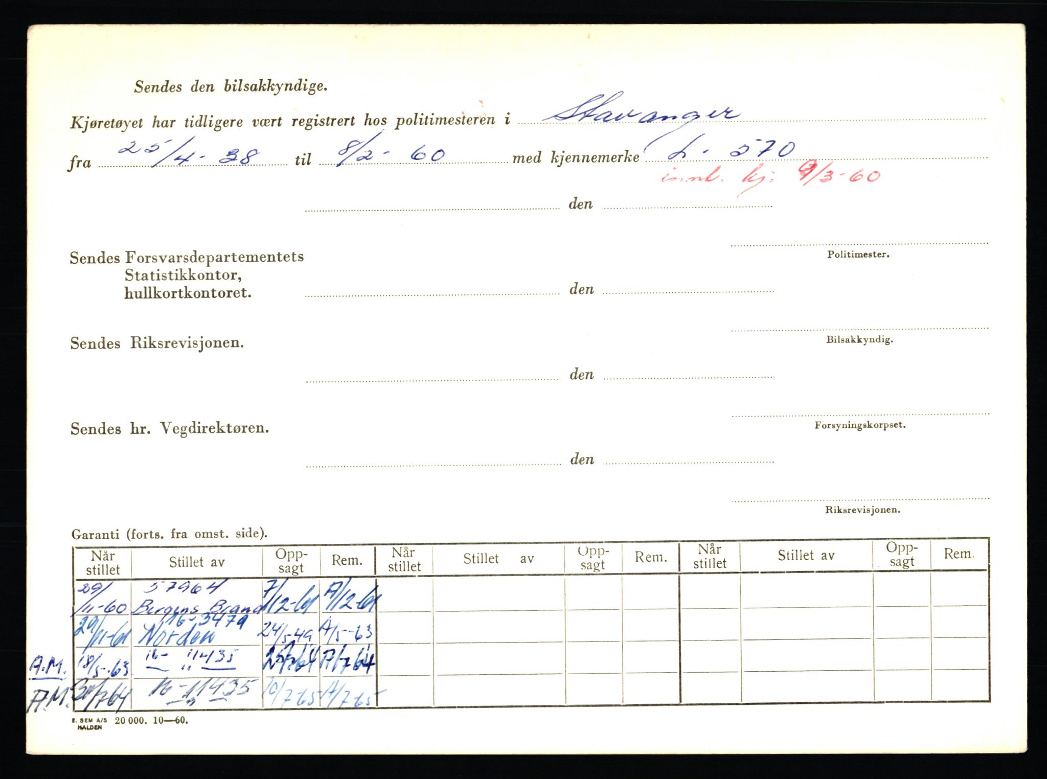 Stavanger trafikkstasjon, AV/SAST-A-101942/0/F/L0053: L-52900 - L-54199, 1930-1971, p. 188