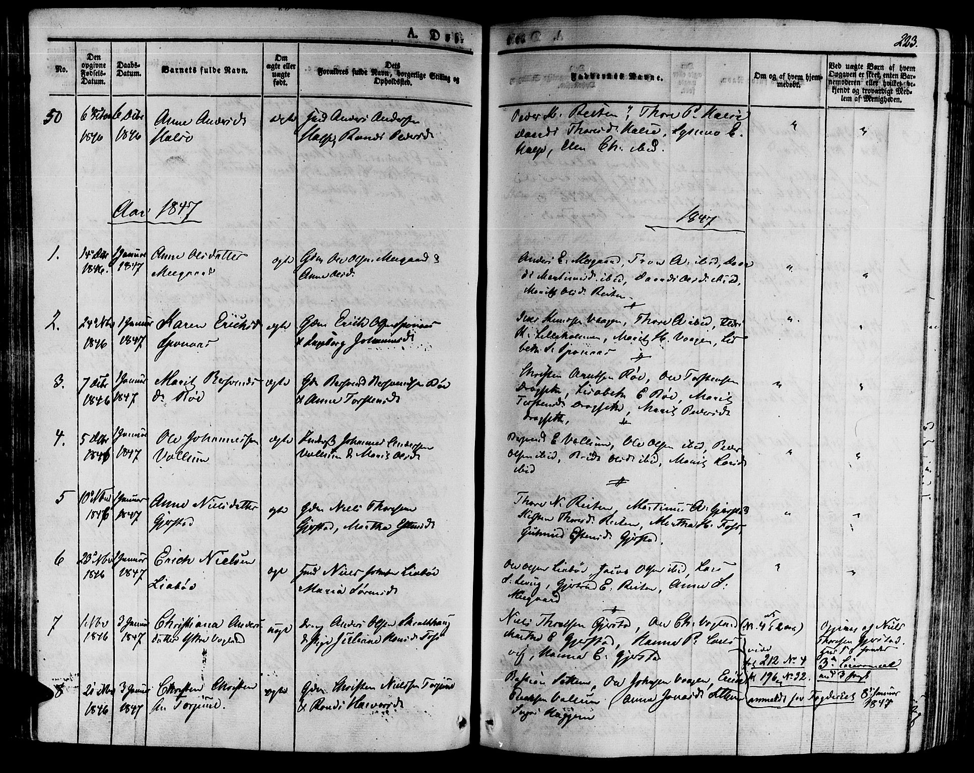 Ministerialprotokoller, klokkerbøker og fødselsregistre - Møre og Romsdal, AV/SAT-A-1454/592/L1025: Parish register (official) no. 592A03 /2, 1831-1849, p. 223