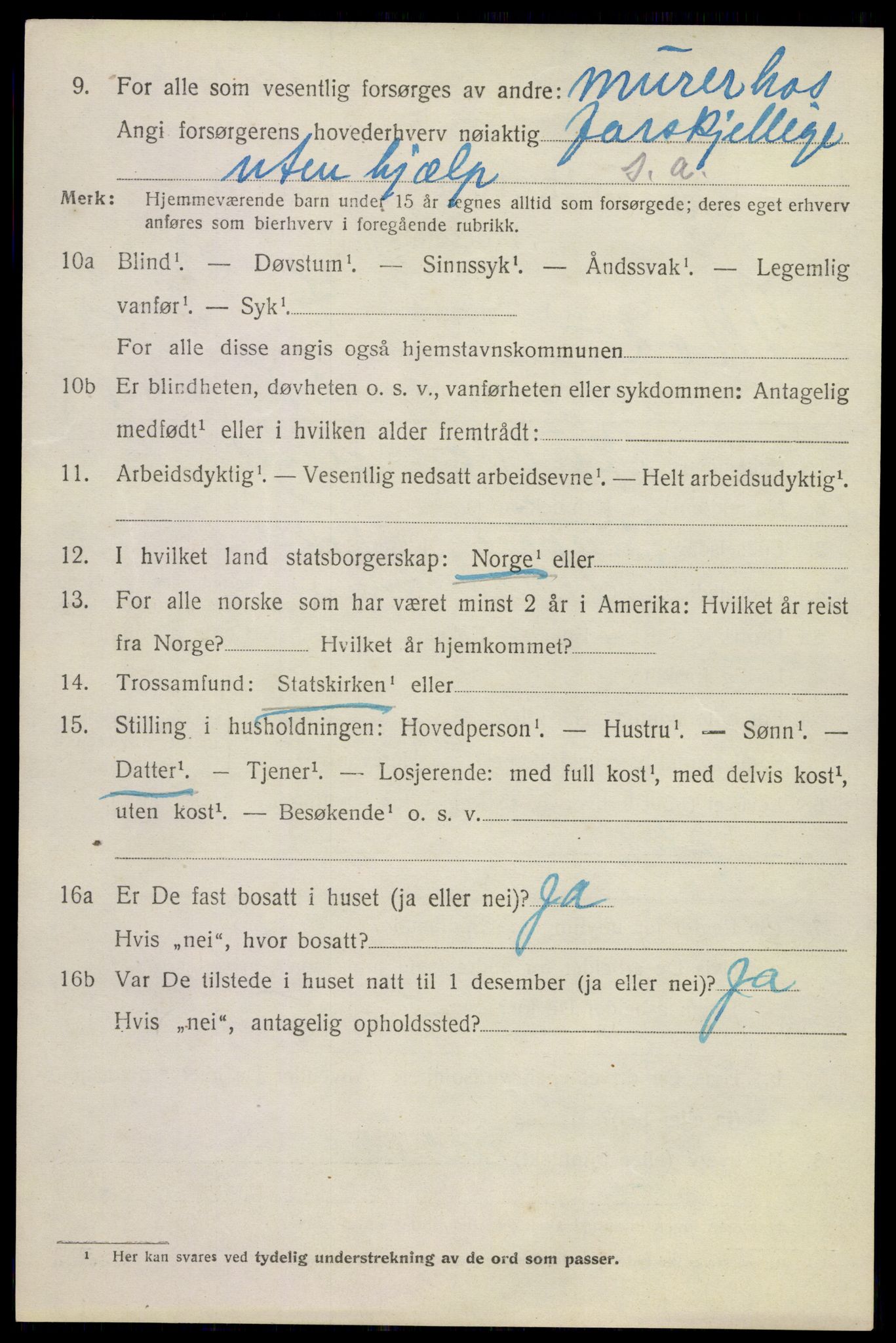 SAKO, 1920 census for Modum, 1920, p. 10858