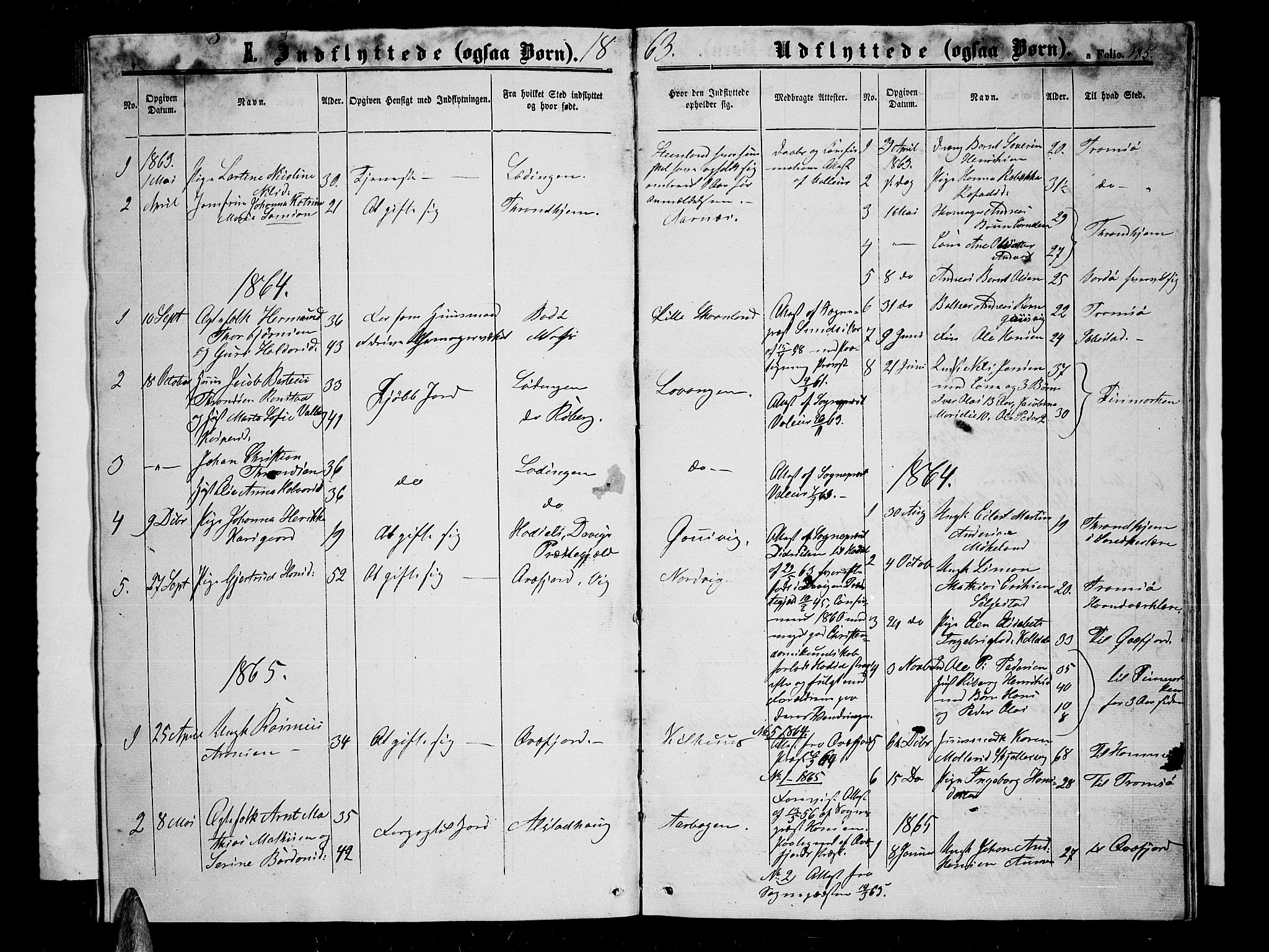 Trondenes sokneprestkontor, SATØ/S-1319/H/Hb/L0008klokker: Parish register (copy) no. 8, 1863-1869, p. 185