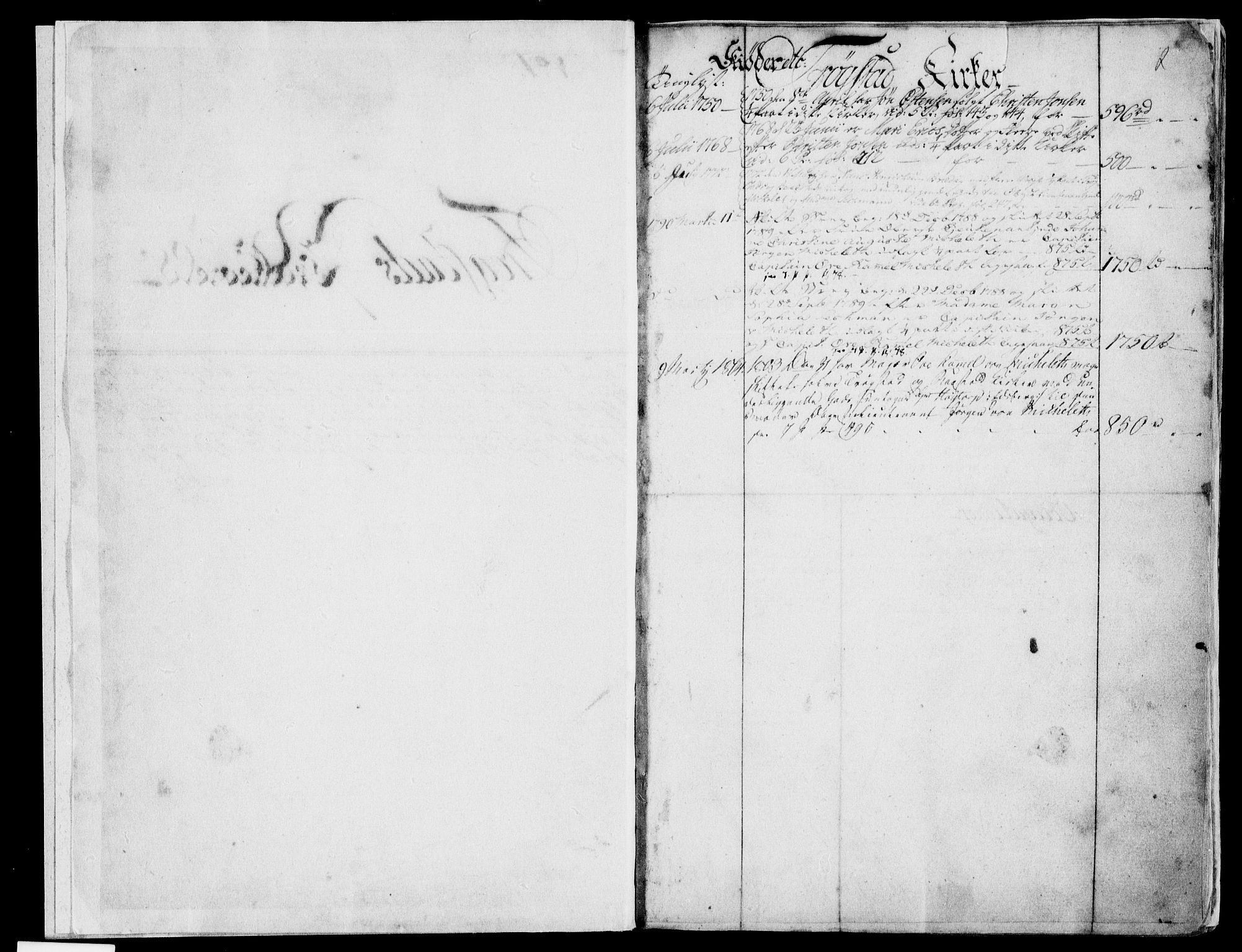 Heggen og Frøland sorenskriveri I, SAO/A-11556/G/Ga/L0004: Mortgage register no. 4, 1738-1815, p. 2