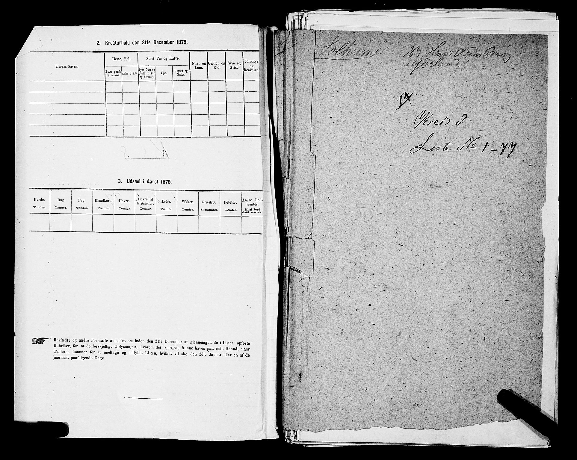 SAKO, 1875 census for 0726P Brunlanes, 1875, p. 893