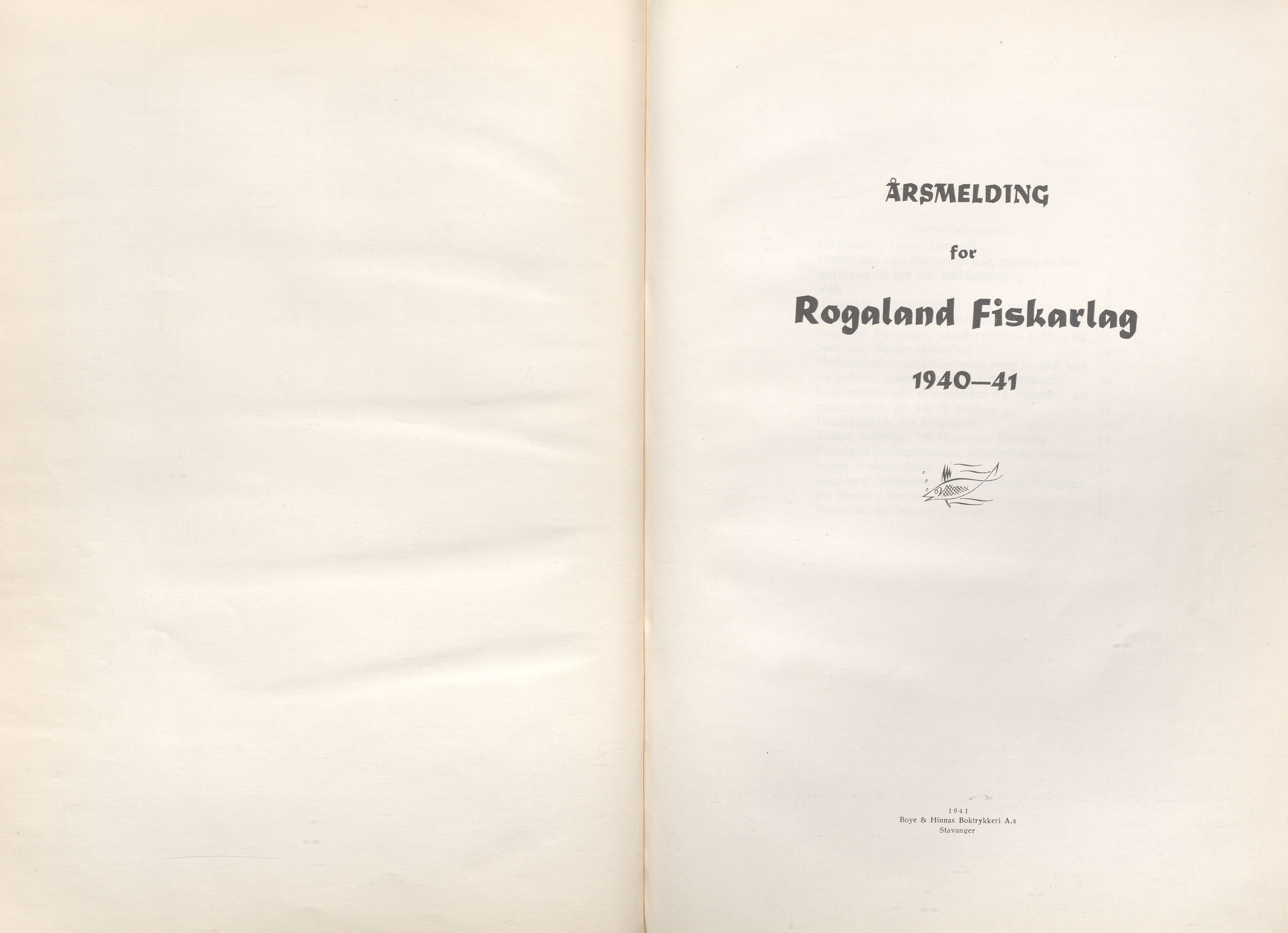 Rogaland fylkeskommune - Fylkesrådmannen , IKAR/A-900/A/Aa/Aaa/L0060: Møtebok , 1941
