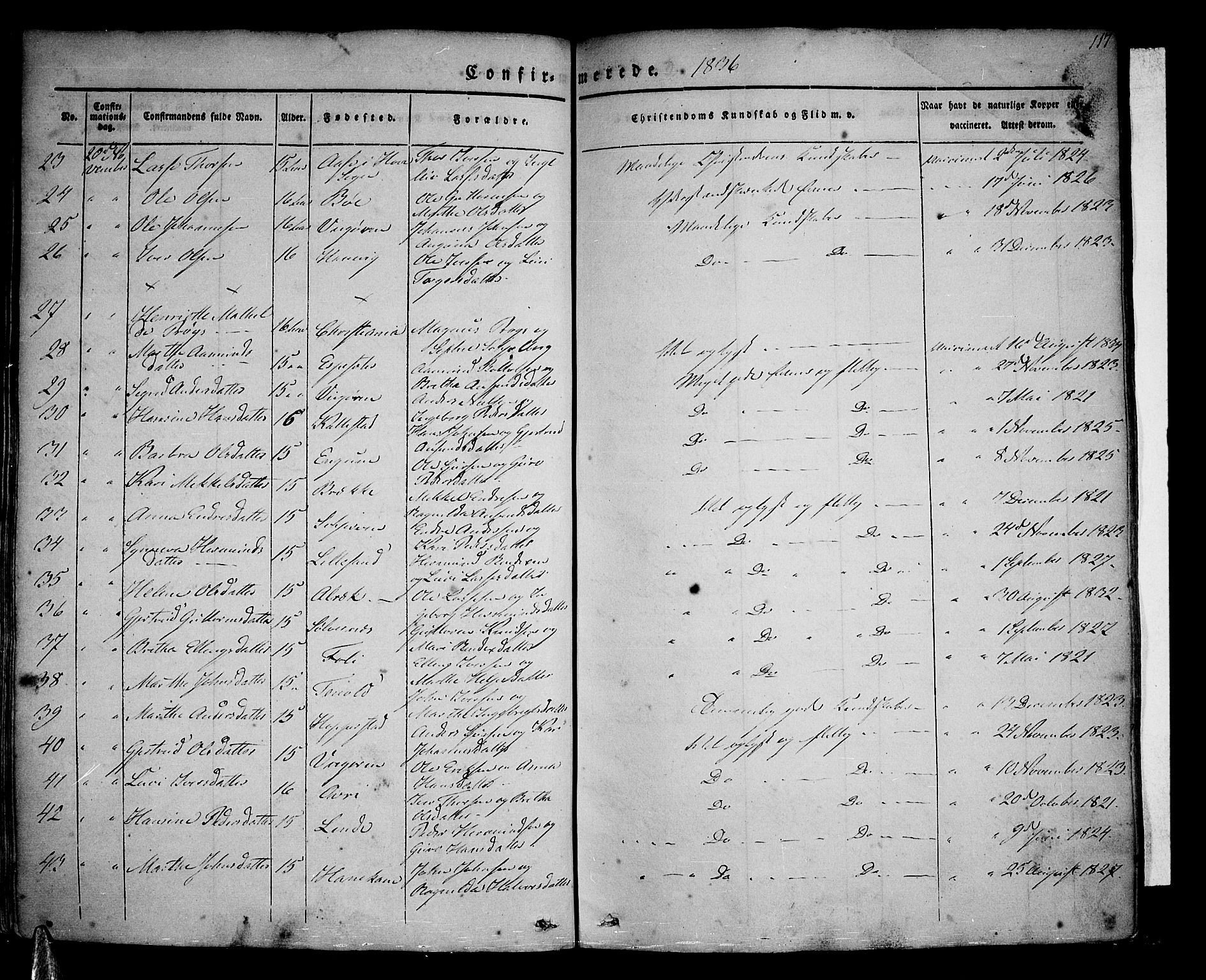 Vik sokneprestembete, AV/SAB-A-81501/H/Haa/Haaa/L0007: Parish register (official) no. A 7, 1831-1845, p. 117