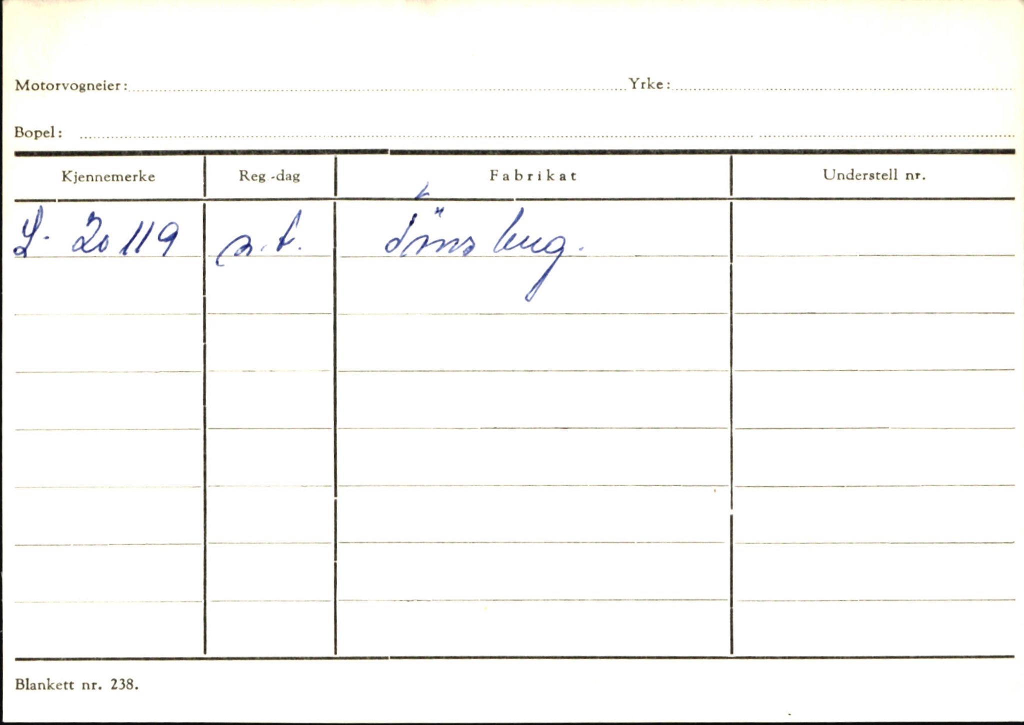 Statens vegvesen, Sogn og Fjordane vegkontor, SAB/A-5301/4/F/L0145: Registerkort Vågsøy S-Å. Årdal I-P, 1945-1975, p. 1642