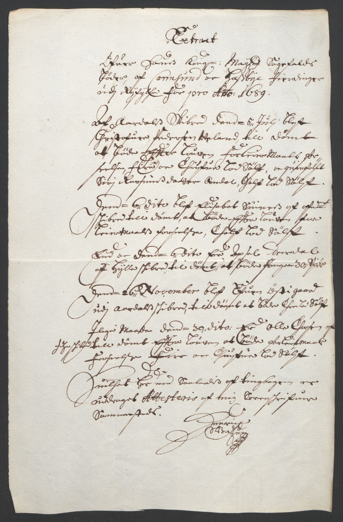 Rentekammeret inntil 1814, Reviderte regnskaper, Fogderegnskap, AV/RA-EA-4092/R47/L2856: Fogderegnskap Ryfylke, 1689-1693, p. 20