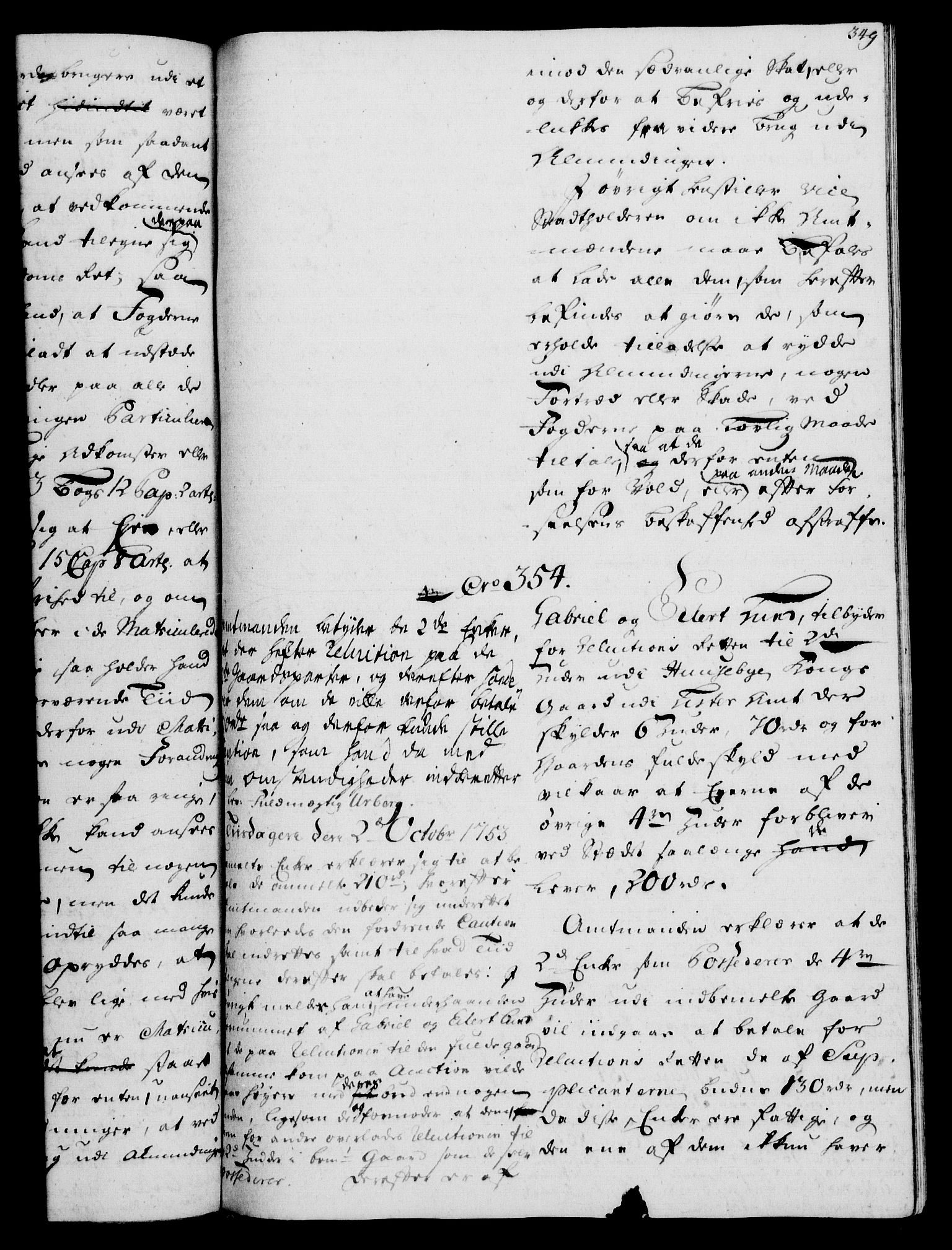Rentekammeret, Kammerkanselliet, AV/RA-EA-3111/G/Gh/Gha/L0031: Norsk ekstraktmemorialprotokoll (merket RK 53.76), 1751-1753, p. 349