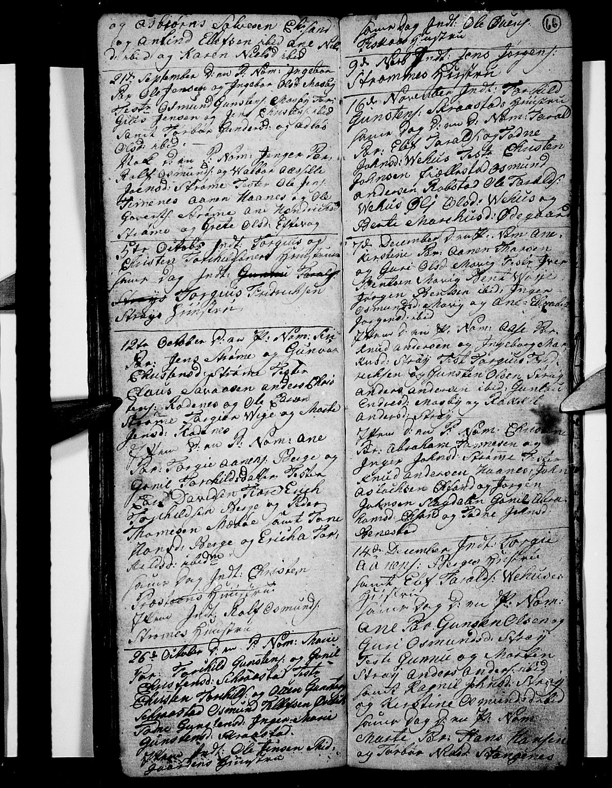 Oddernes sokneprestkontor, AV/SAK-1111-0033/F/Fb/Fba/L0002: Parish register (copy) no. B 2, 1791-1806, p. 66