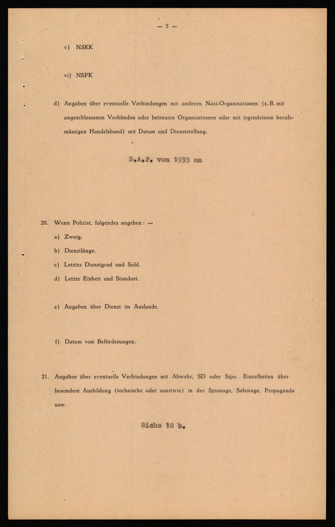 Forsvaret, Forsvarets overkommando II, RA/RAFA-3915/D/Db/L0041: CI Questionaires.  Diverse nasjonaliteter., 1945-1946, p. 519