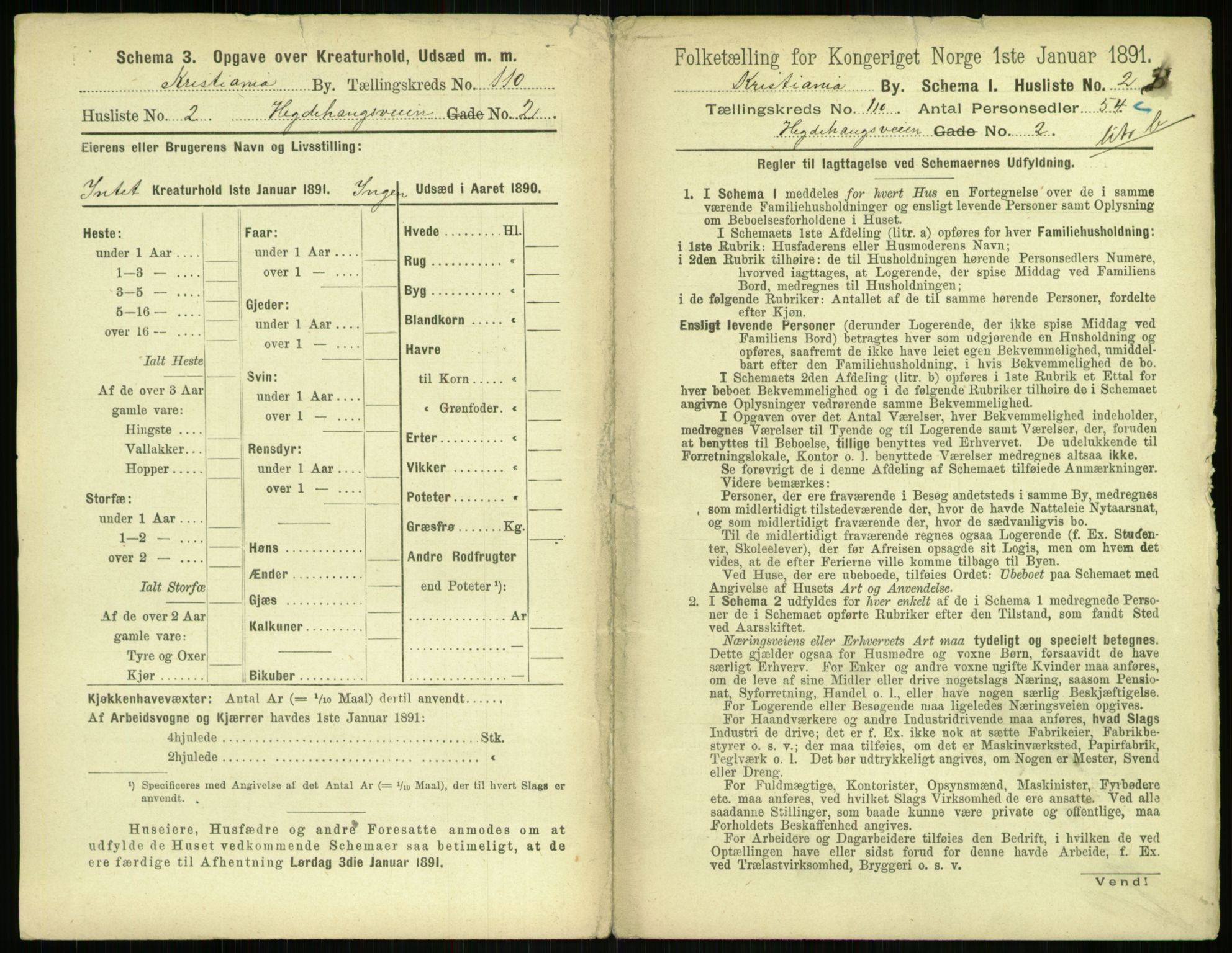 RA, 1891 census for 0301 Kristiania, 1891, p. 57062