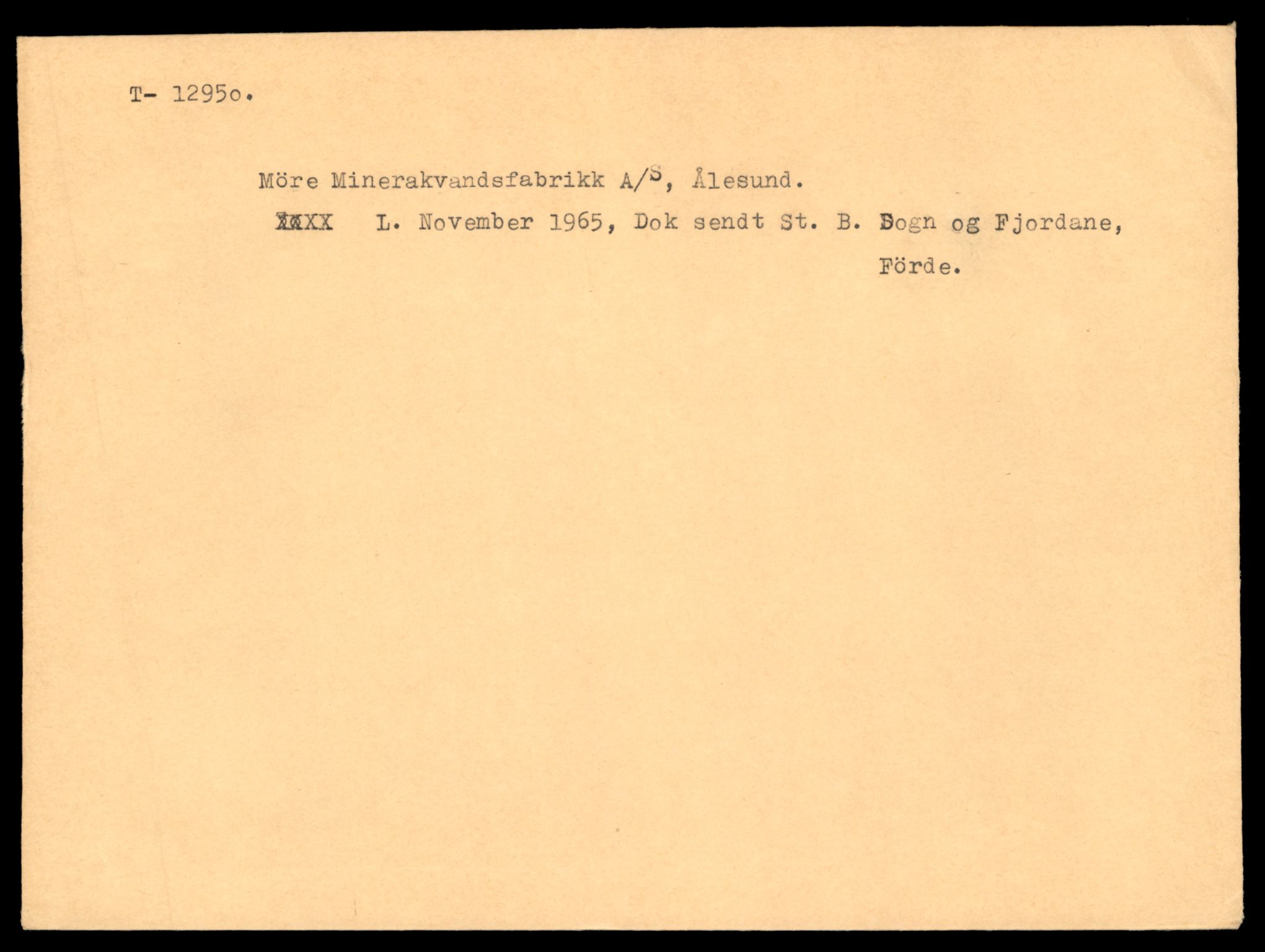 Møre og Romsdal vegkontor - Ålesund trafikkstasjon, AV/SAT-A-4099/F/Fe/L0036: Registreringskort for kjøretøy T 12831 - T 13030, 1927-1998, p. 1829