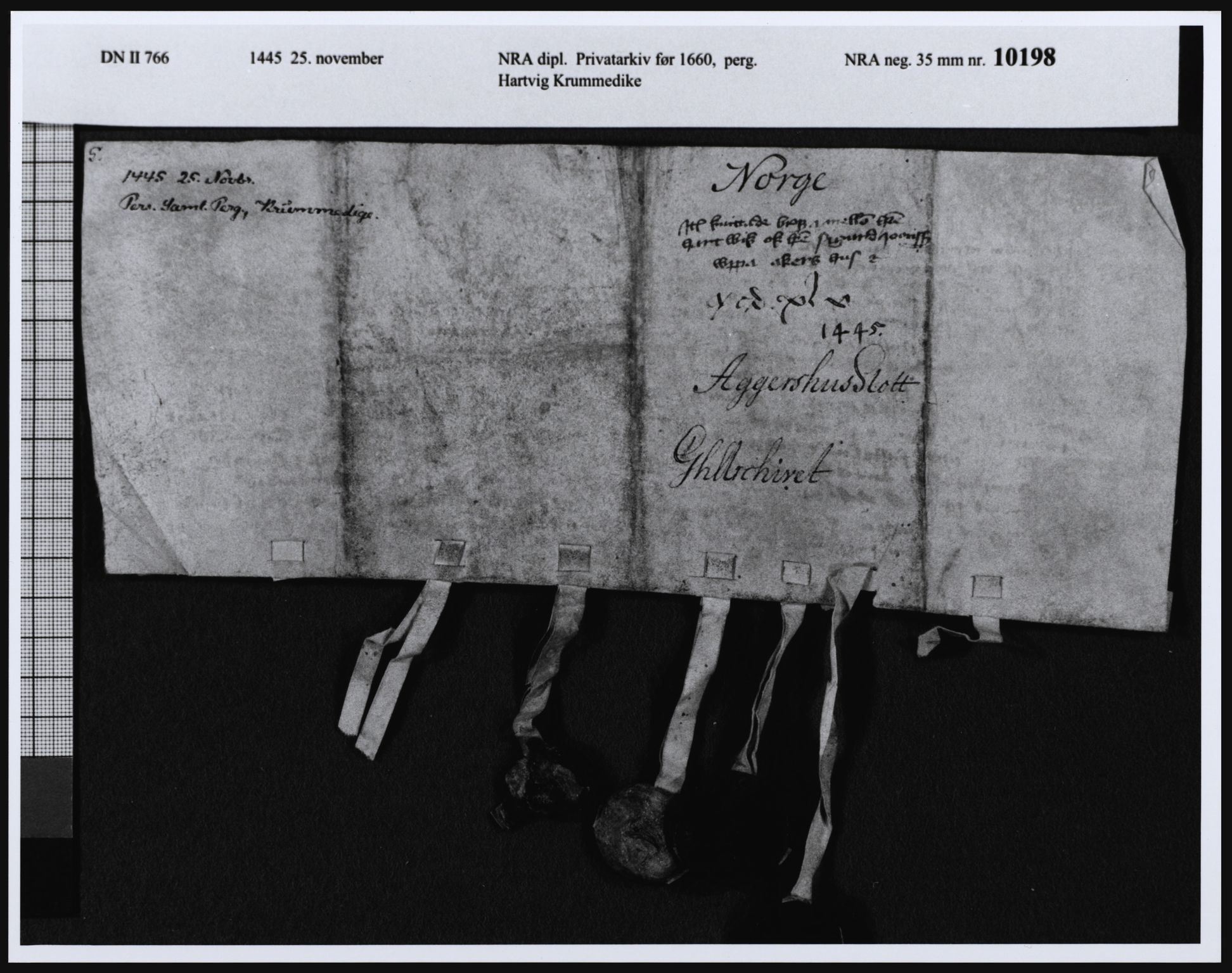 Riksarkivets diplomsamling, AV/RA-EA-5965/F21/F21c/F21ce/L0002: Dokumenter, 1443-1474, p. 6
