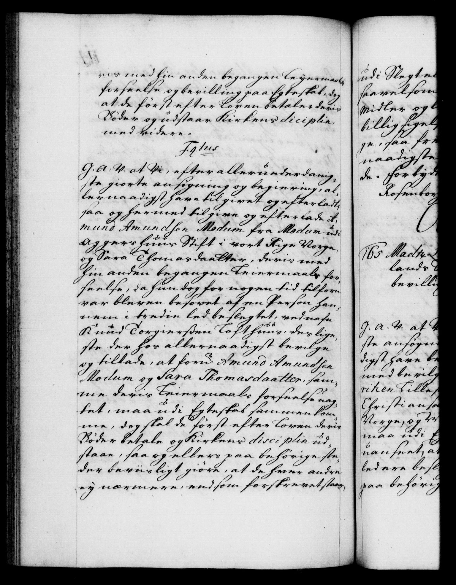 Danske Kanselli 1572-1799, RA/EA-3023/F/Fc/Fca/Fcaa/L0020: Norske registre, 1708-1711, p. 114b