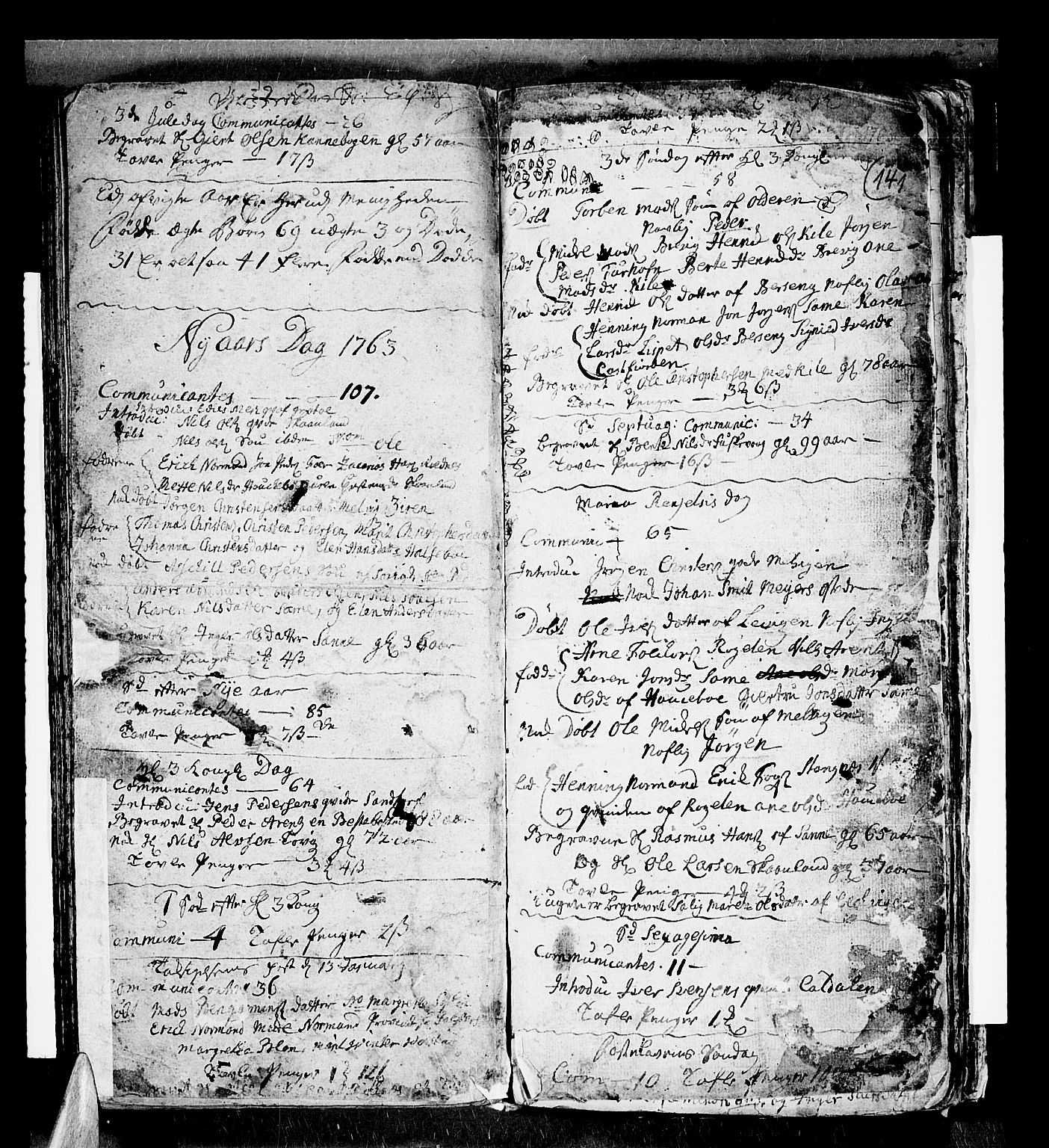 Trondenes sokneprestkontor, SATØ/S-1319/H/Ha/L0001kirke: Parish register (official) no. 1, 1744-1777, p. 141