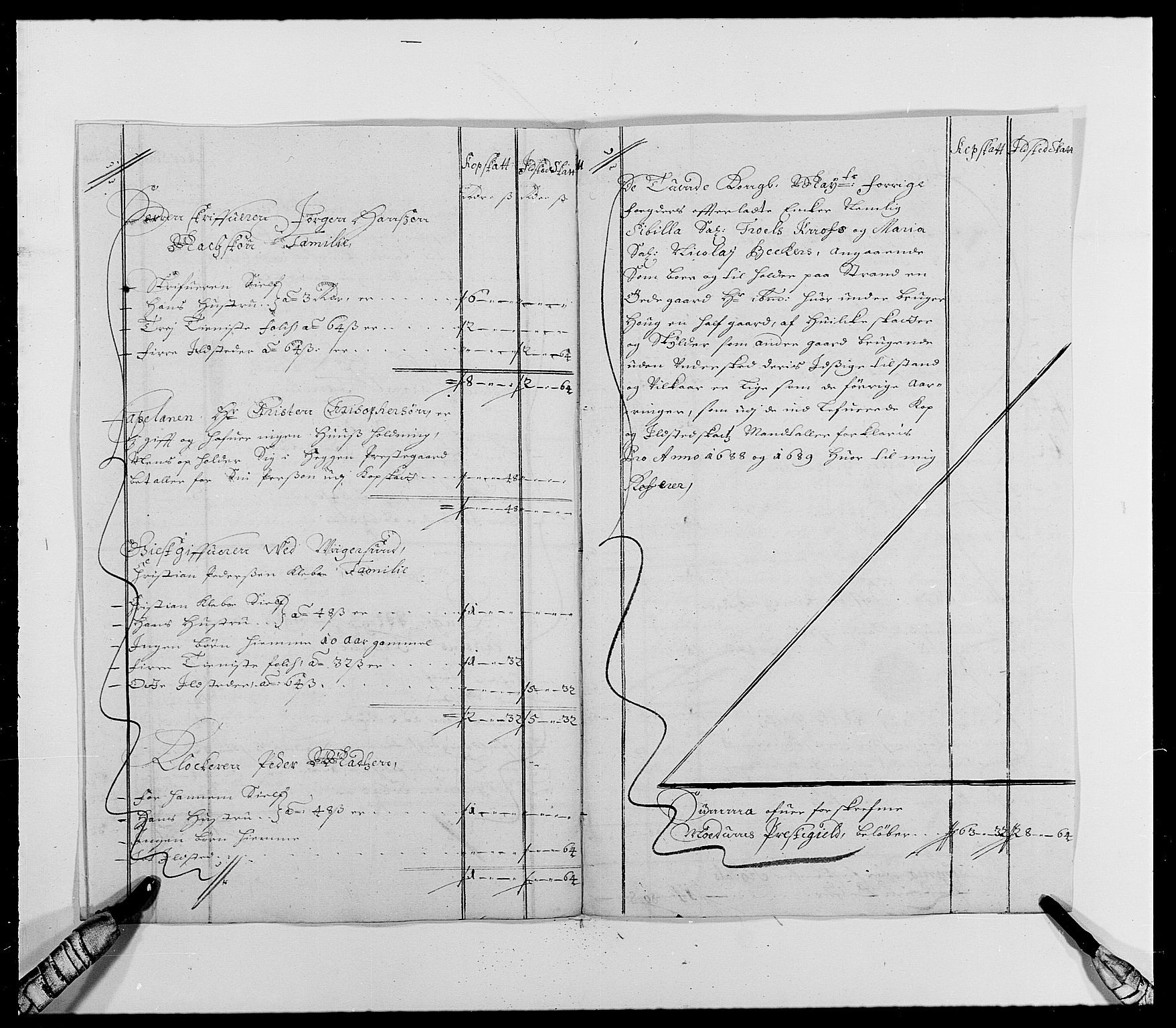 Rentekammeret inntil 1814, Reviderte regnskaper, Fogderegnskap, AV/RA-EA-4092/R25/L1680: Fogderegnskap Buskerud, 1689-1690, p. 440