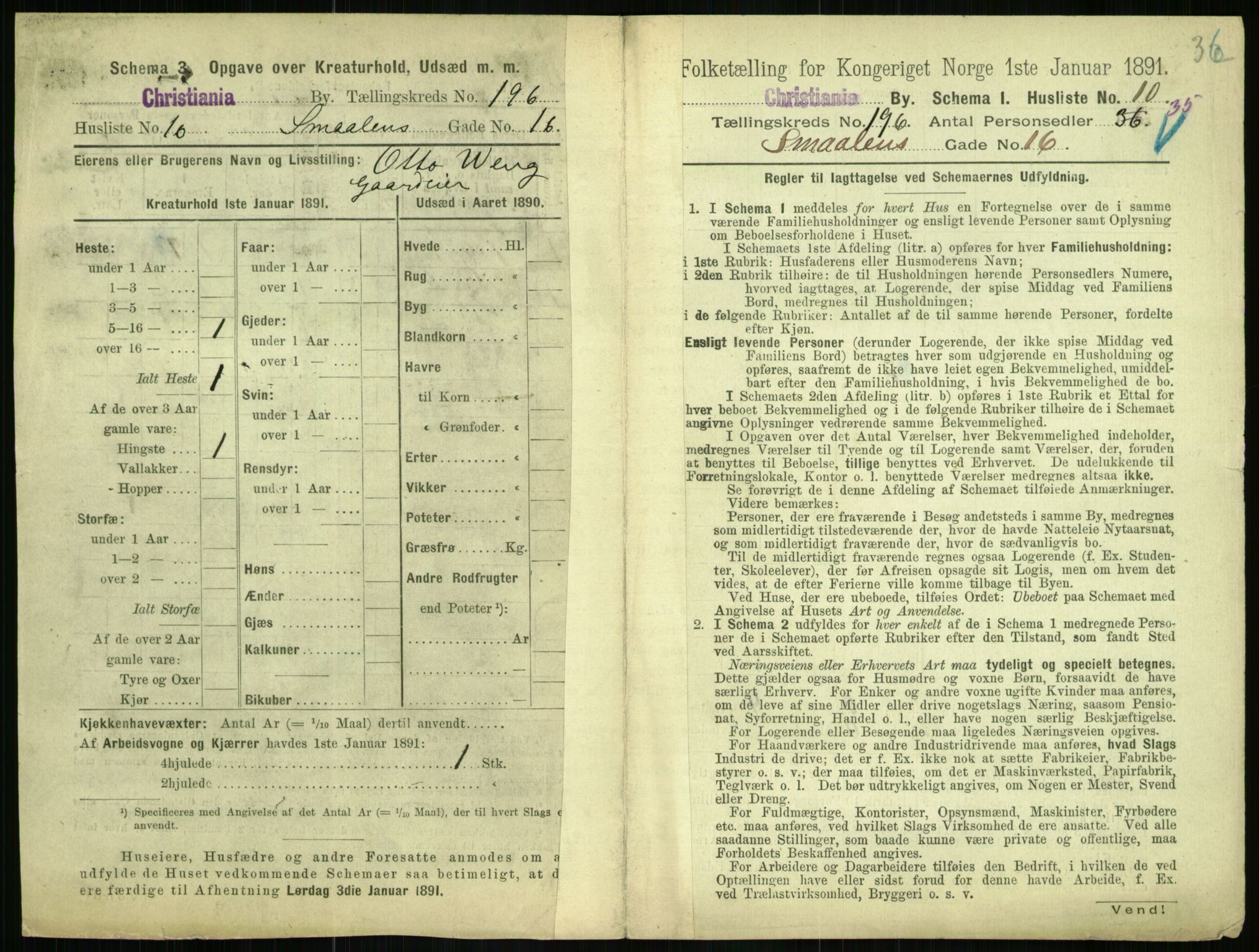 RA, 1891 census for 0301 Kristiania, 1891, p. 118090